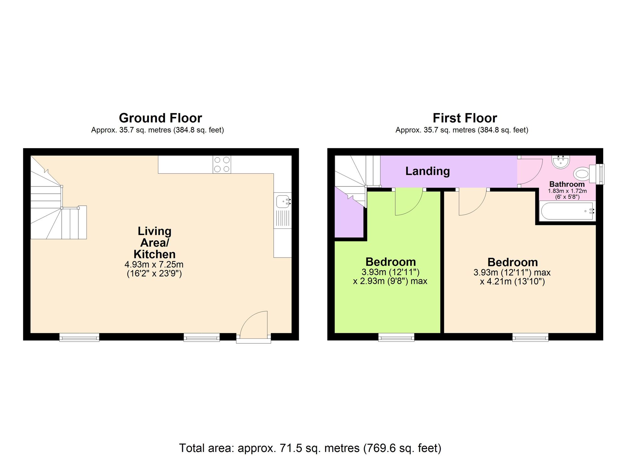 Chi Onan, Victoria Street, Camborne floorplan