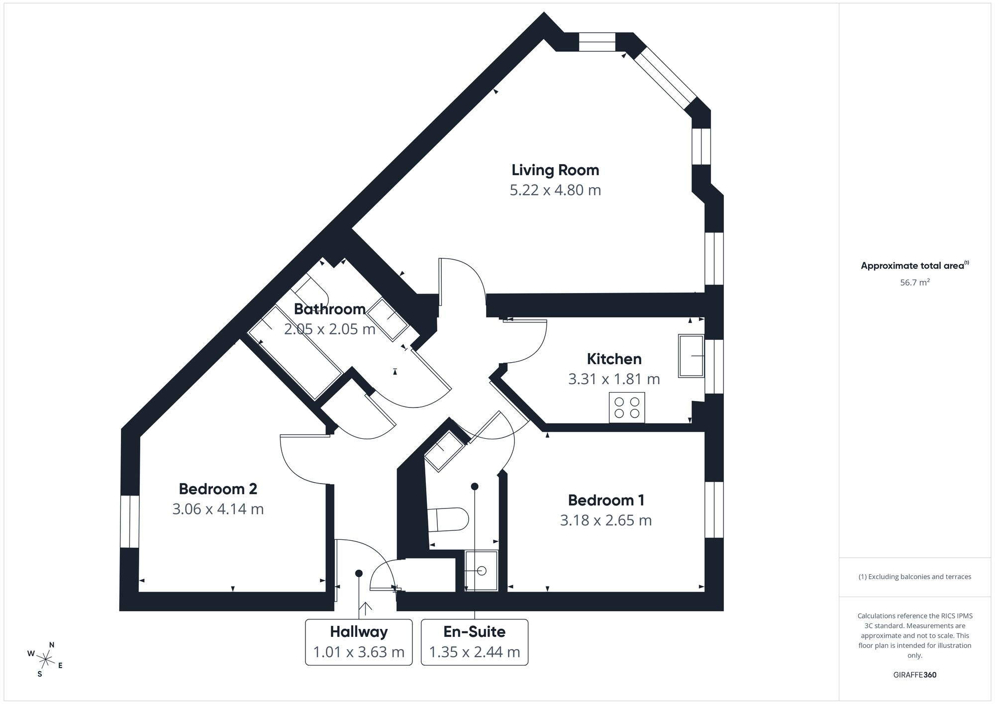 20 Dainty Grove, Northampton floorplan