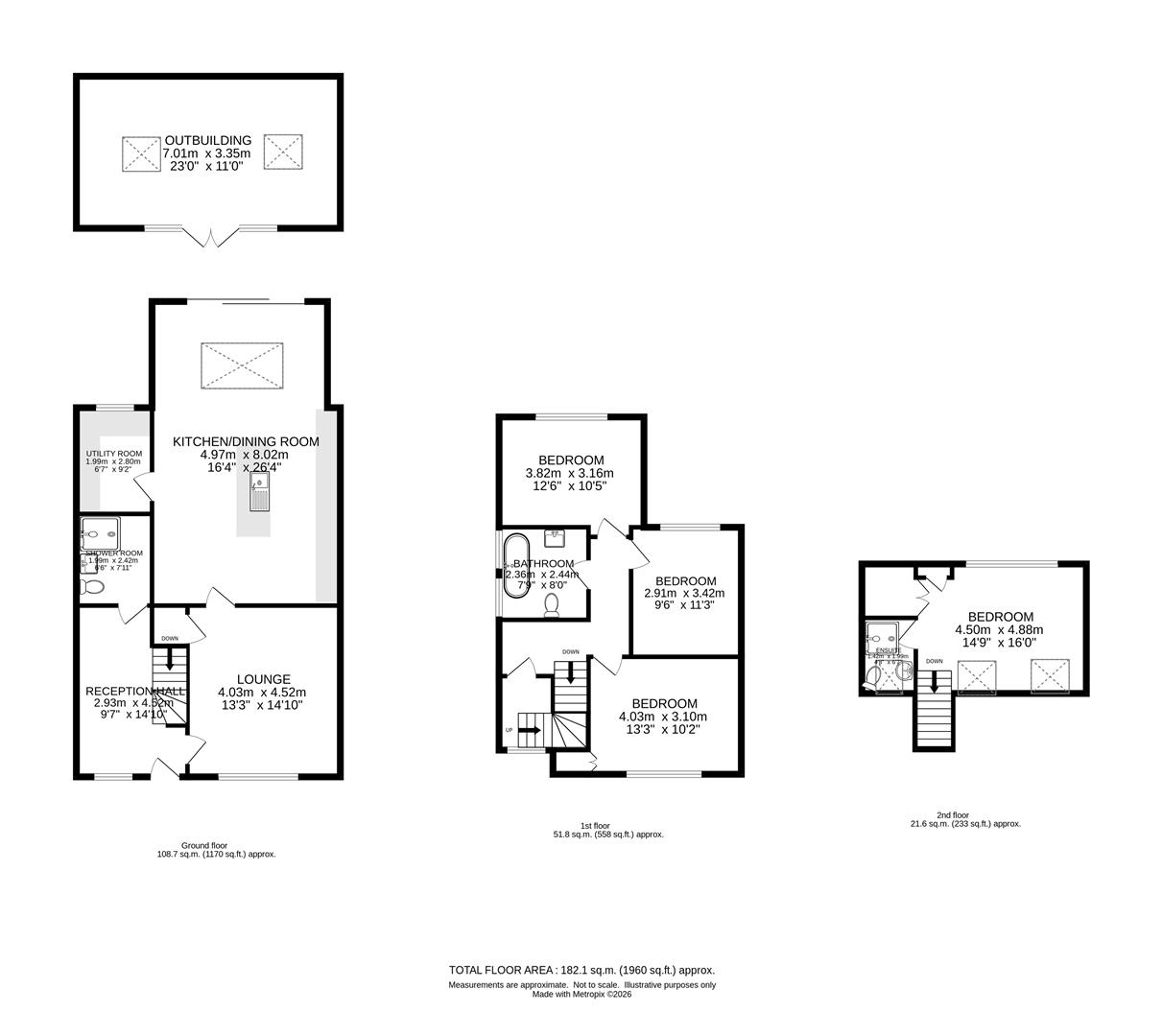 Ridge Road, Sutton floorplan