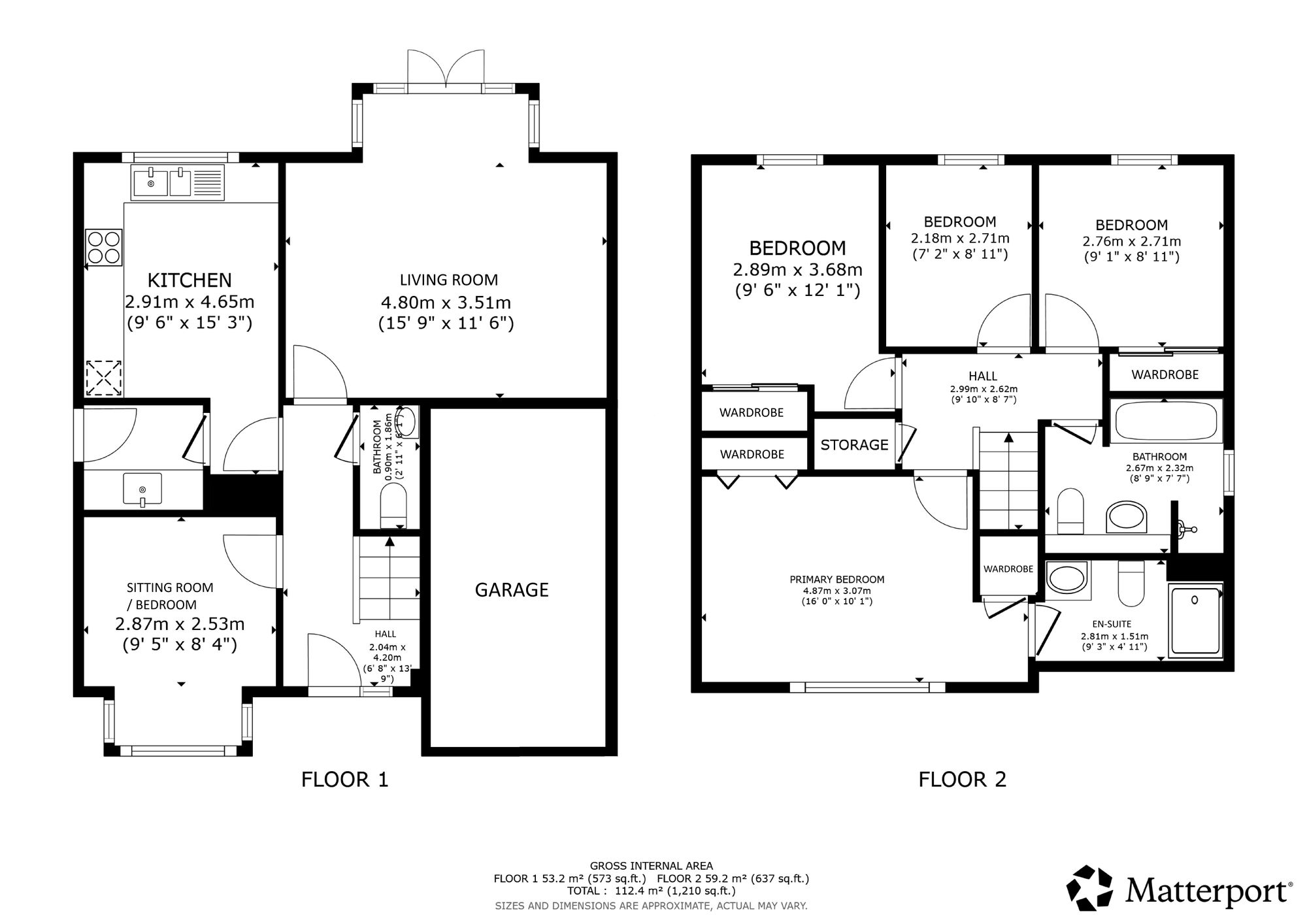 37 Langlook Road, Glasgow floorplan