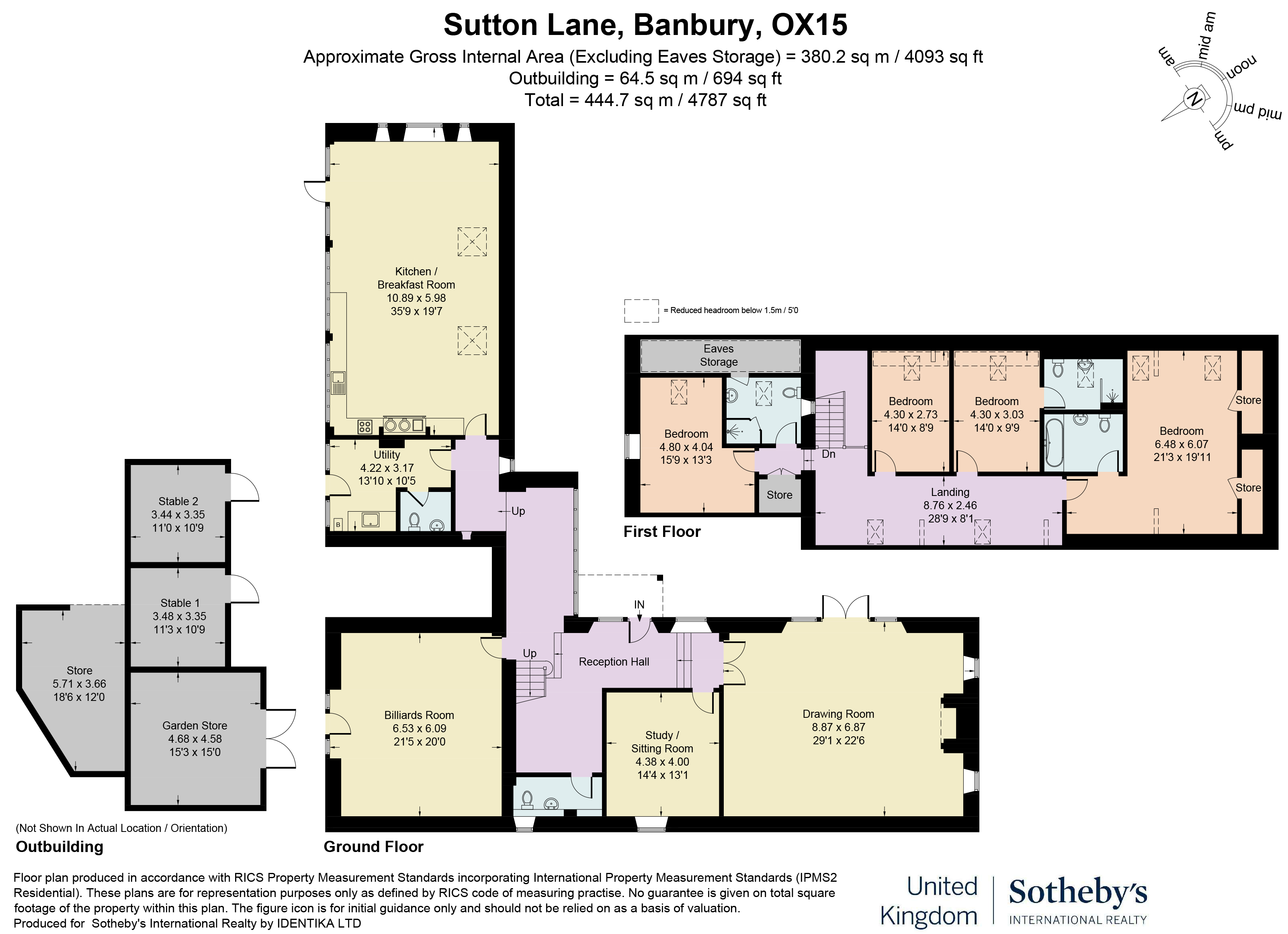 Greenhill Farm Barn, Sutton Lane Sutton-under-Brailes, Oxfordshire floorplan
