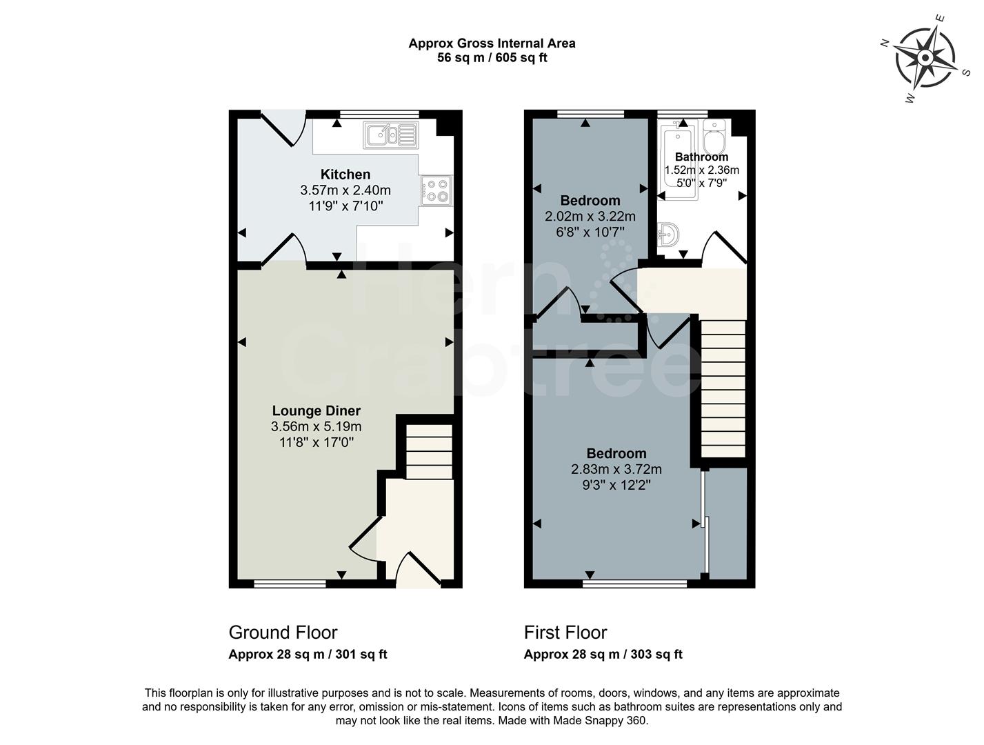 Sundew Close, Cardiff floorplan