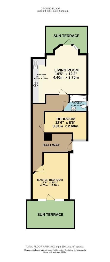 Central Road, West Didsbury floorplan