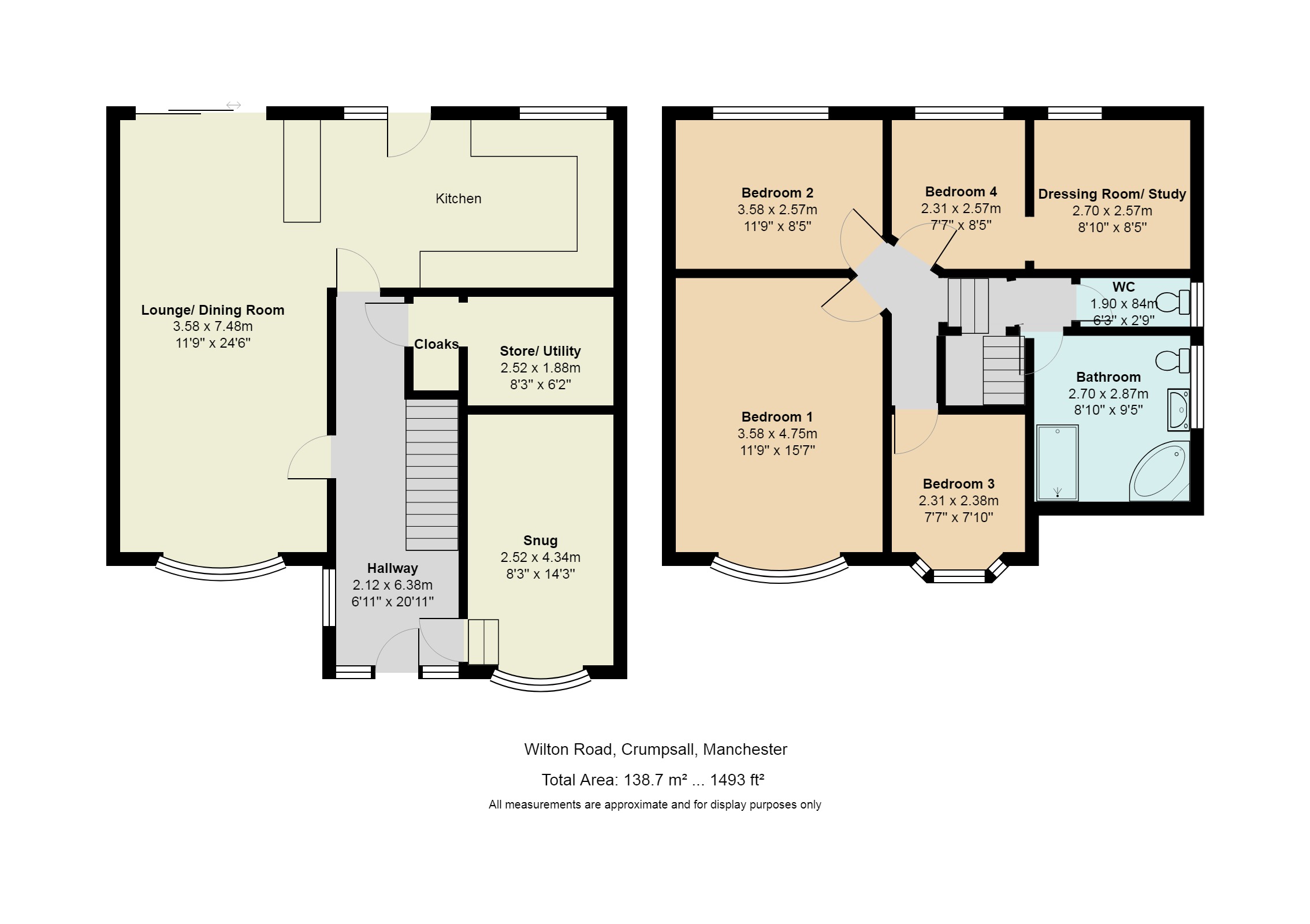 4 Bedrooms Detached house for sale in Wilton Road, Crumpsall, Manchester, Greater Manchester M8