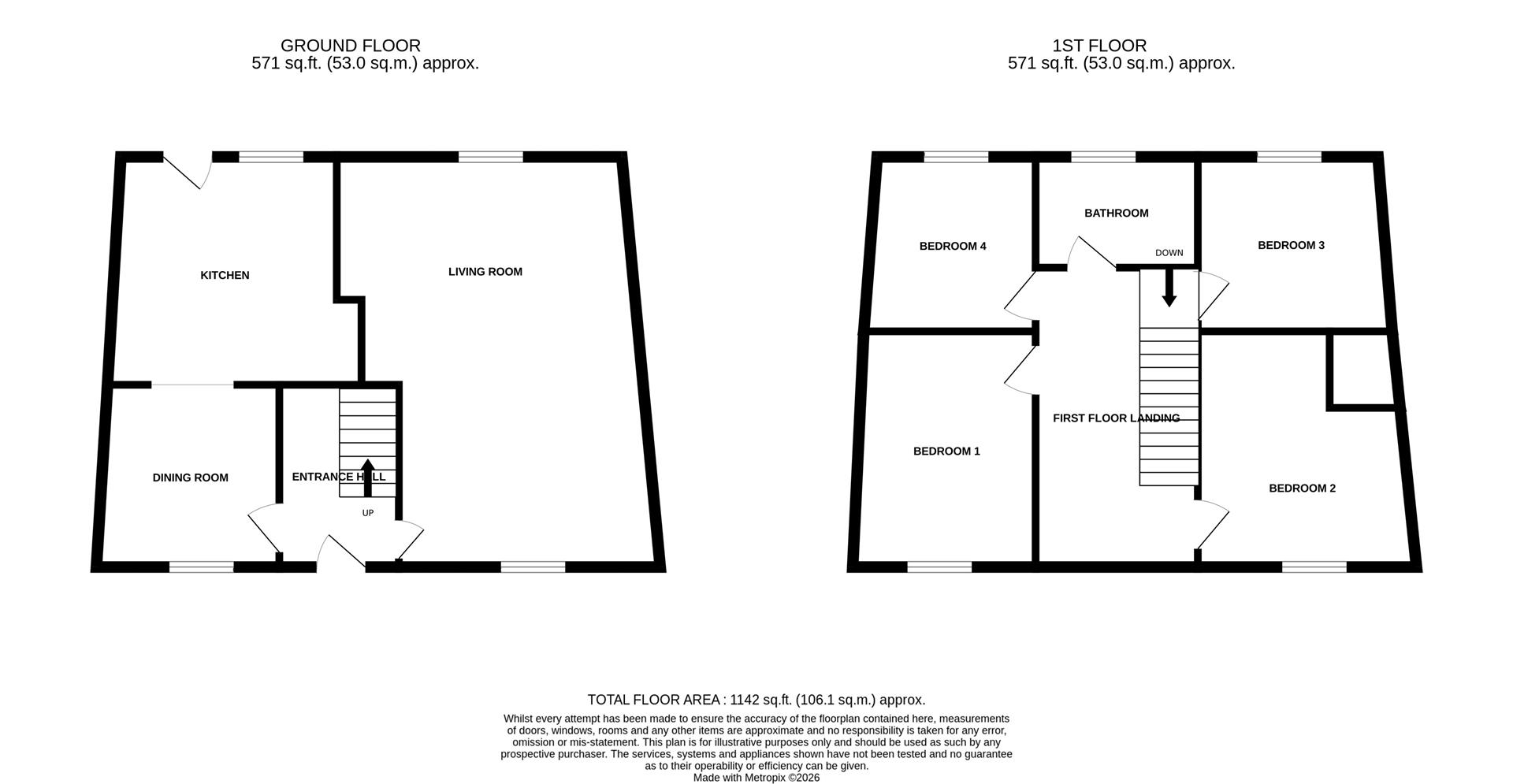 7, King Street, Hornsea floorplan