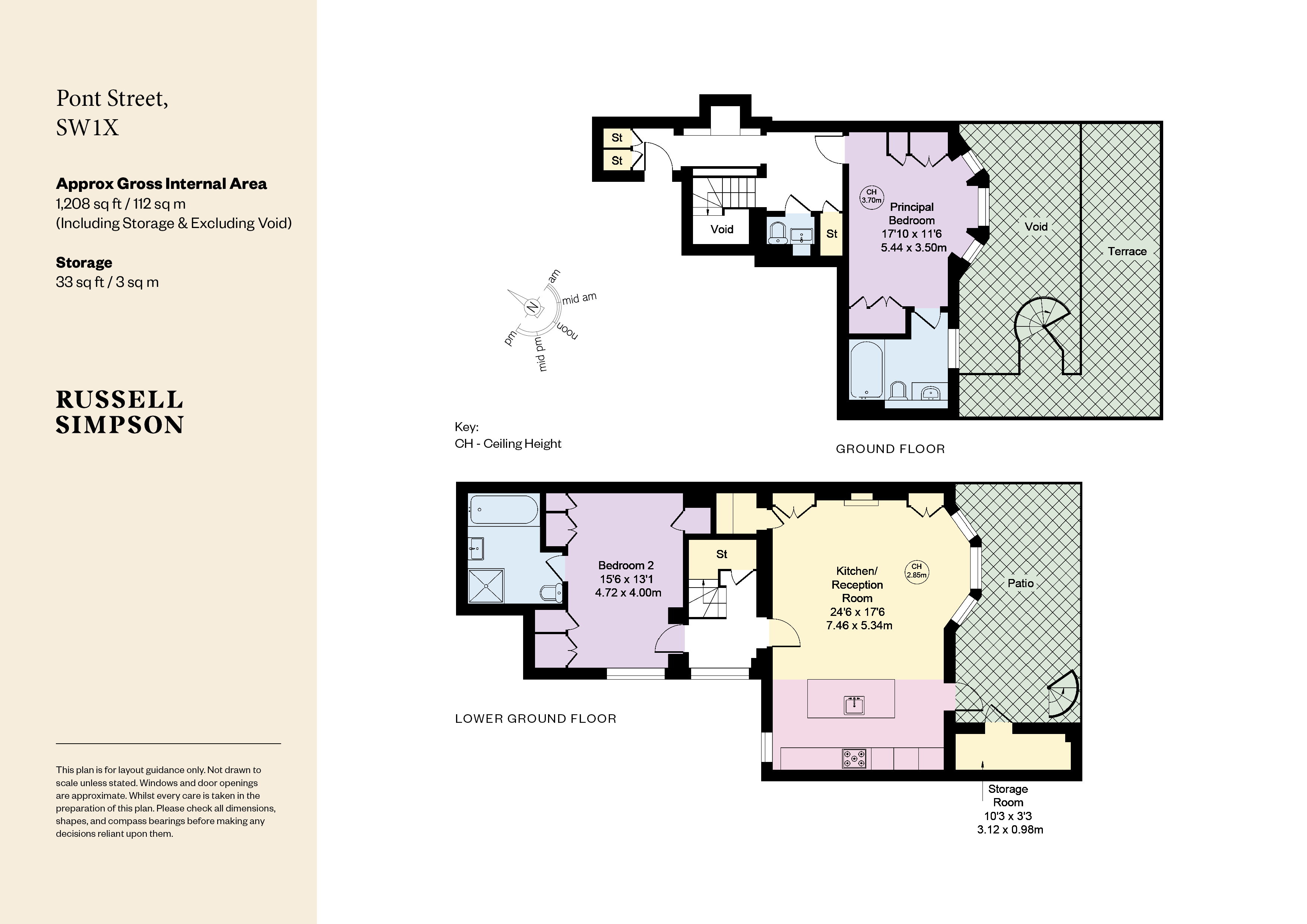 2, 35, Pont Street, Knightsbridge floorplan