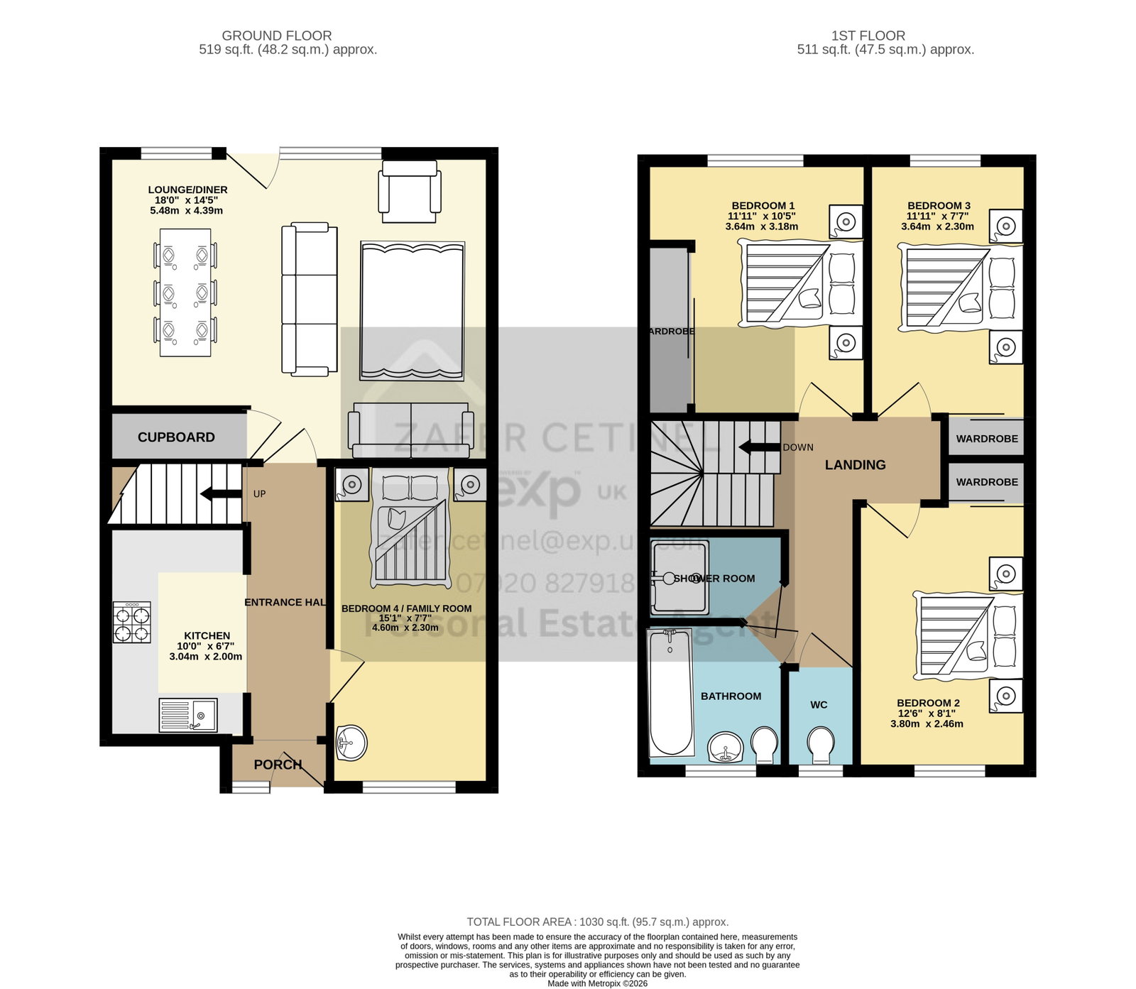 14, Belworth Drive, Cheltenham floorplan