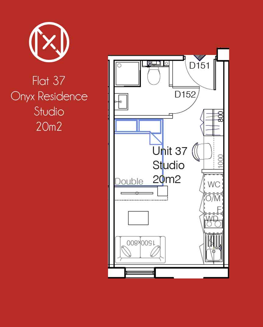 0 Bedrooms Studio to rent in Onyx Residence, 111 St Mary's Road, Sheffield S2