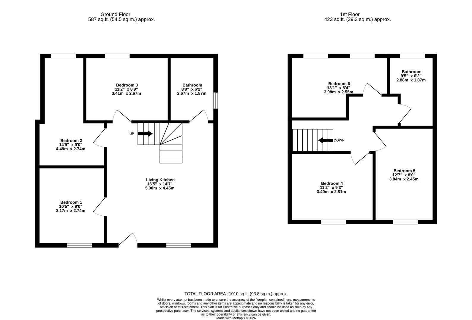 64, Hull Road, York floorplan