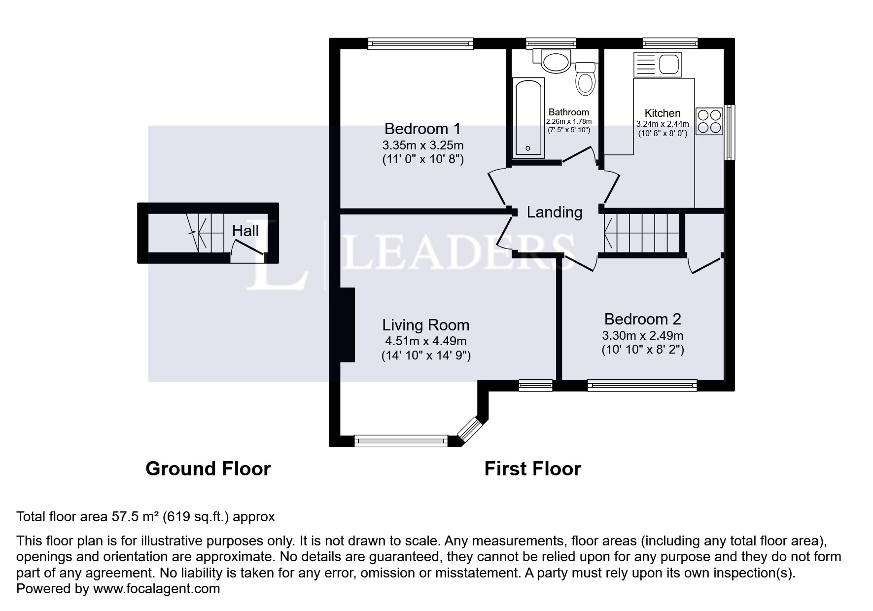 Castleview Road, Surrey floorplan