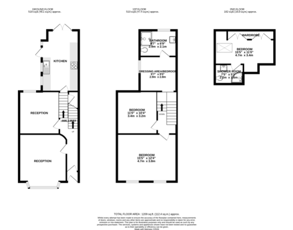 3, Dallin Road, Shooters Hill floorplan