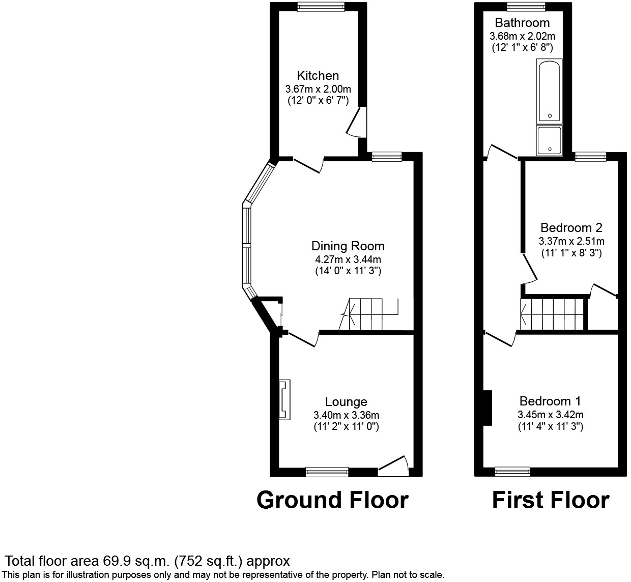 3, John Ray Street, Braintree floorplan