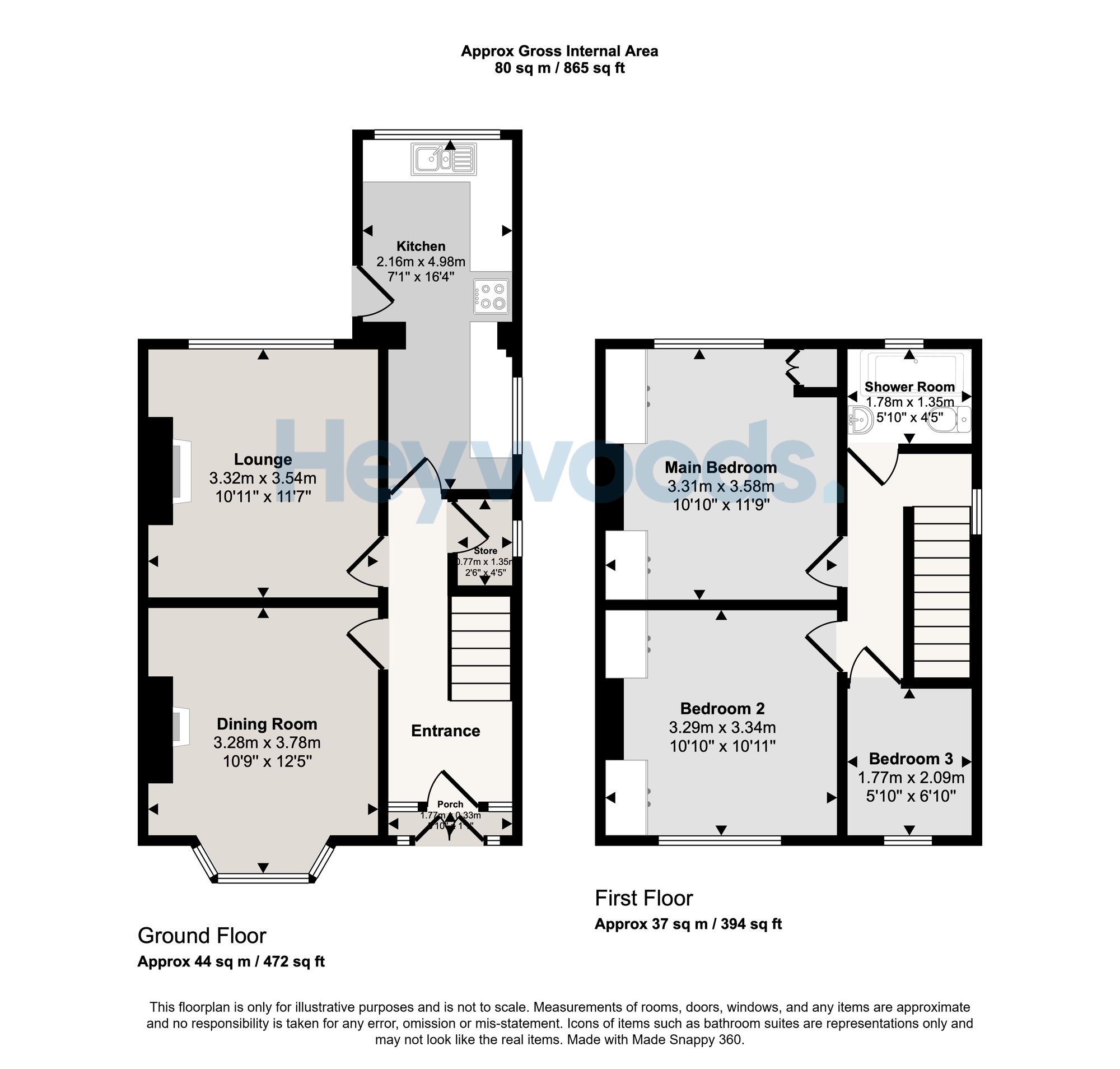 246 Dividy Road, Stoke-On-Trent floorplan