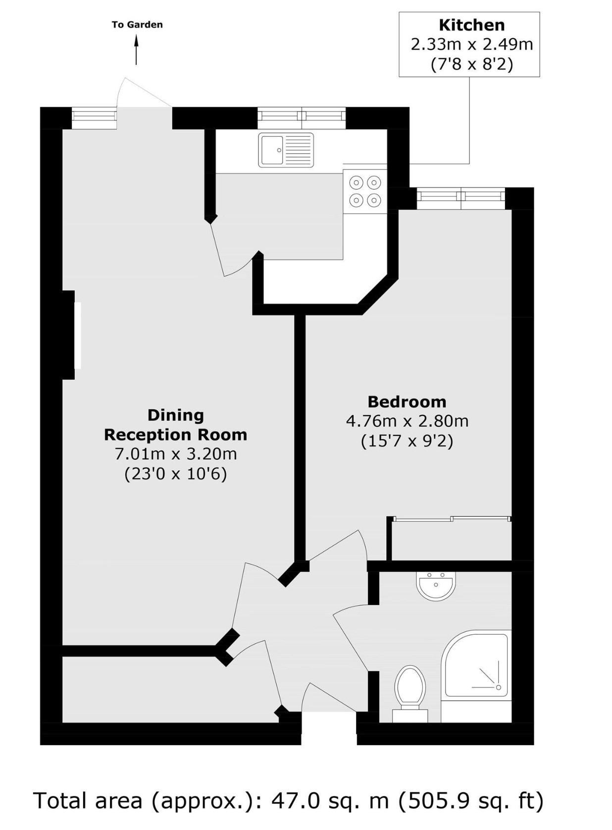 5 Gifford Lodge 25, Popes Avenue, Twickenham floorplan