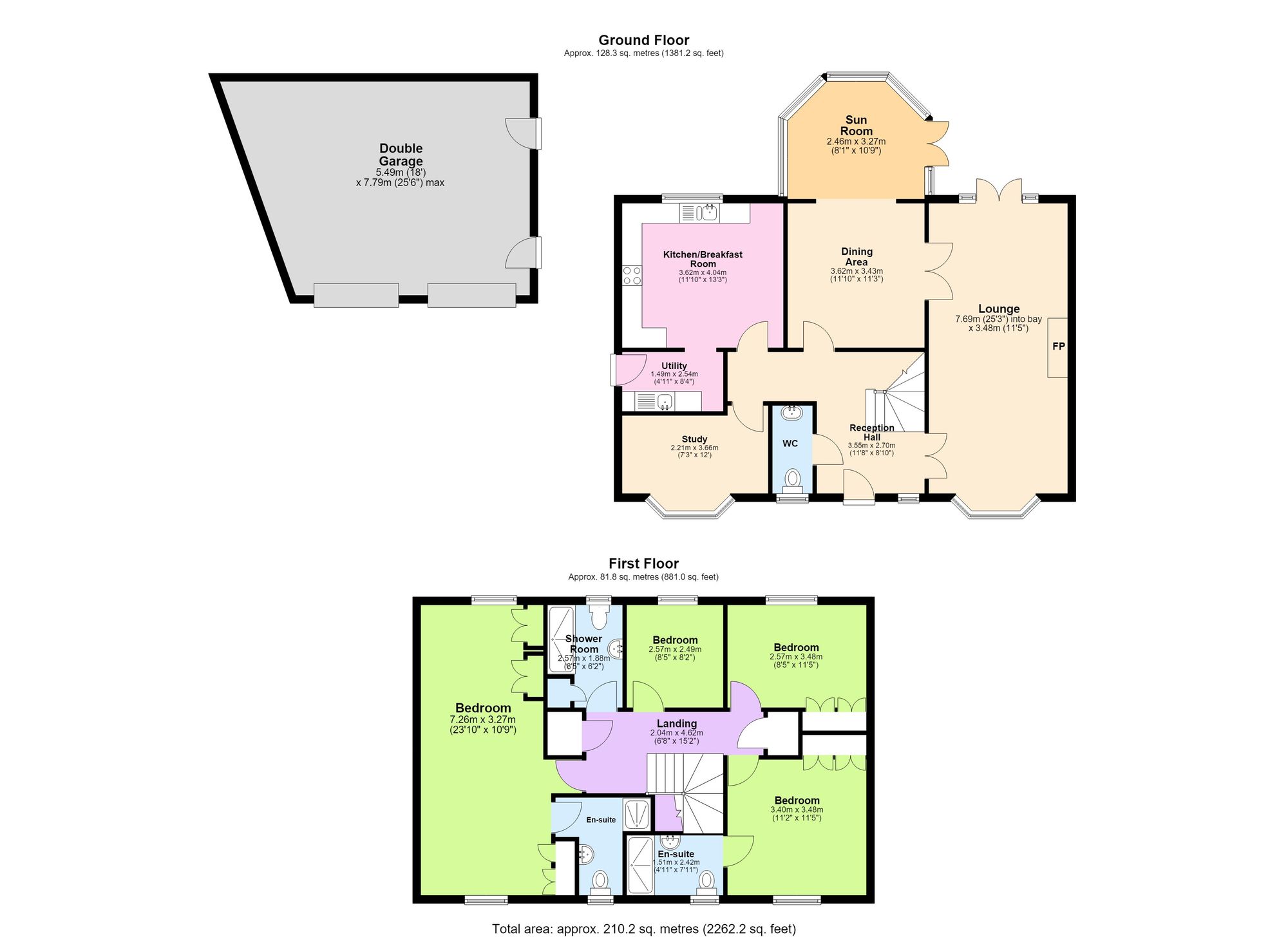 11 Woodleys Meadow, Torquay floorplan