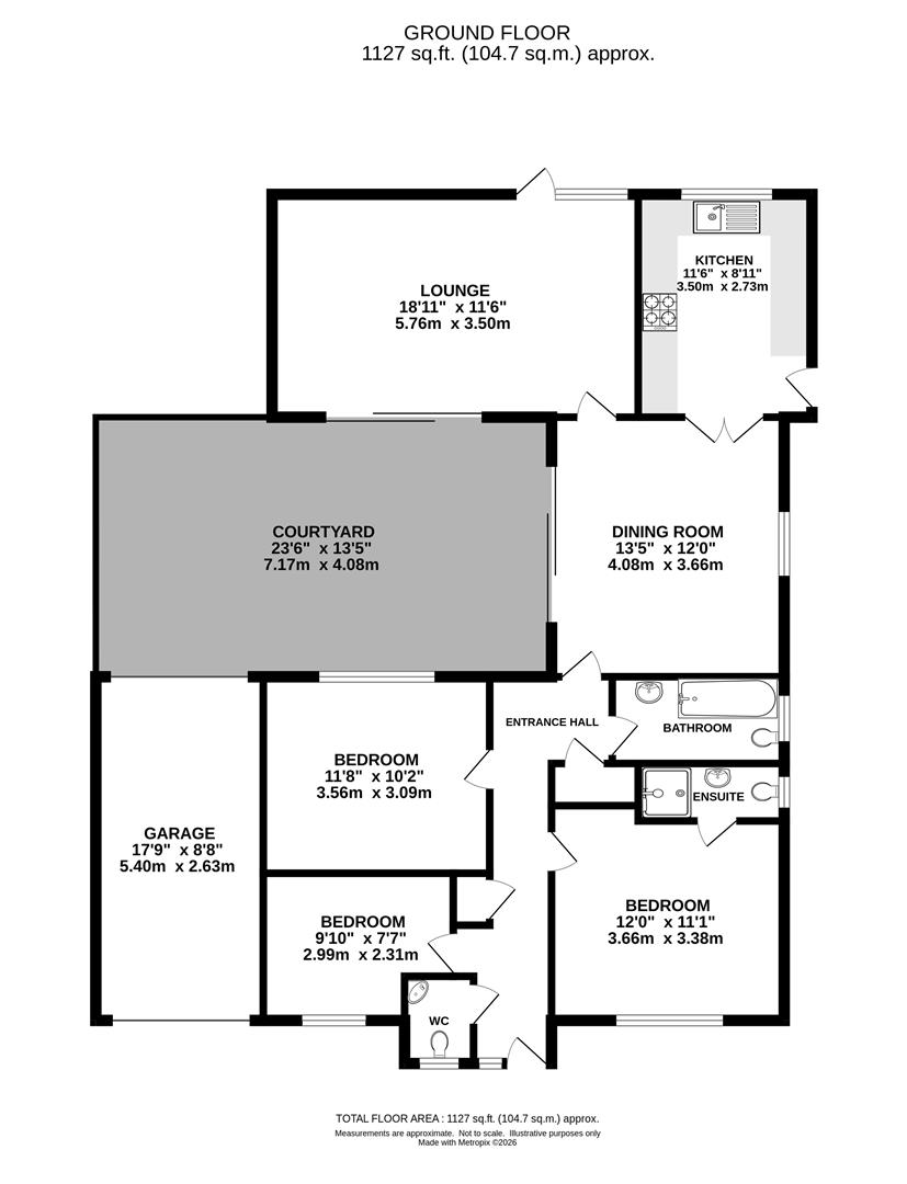 1a, Glen Hazel, Brentwood floorplan
