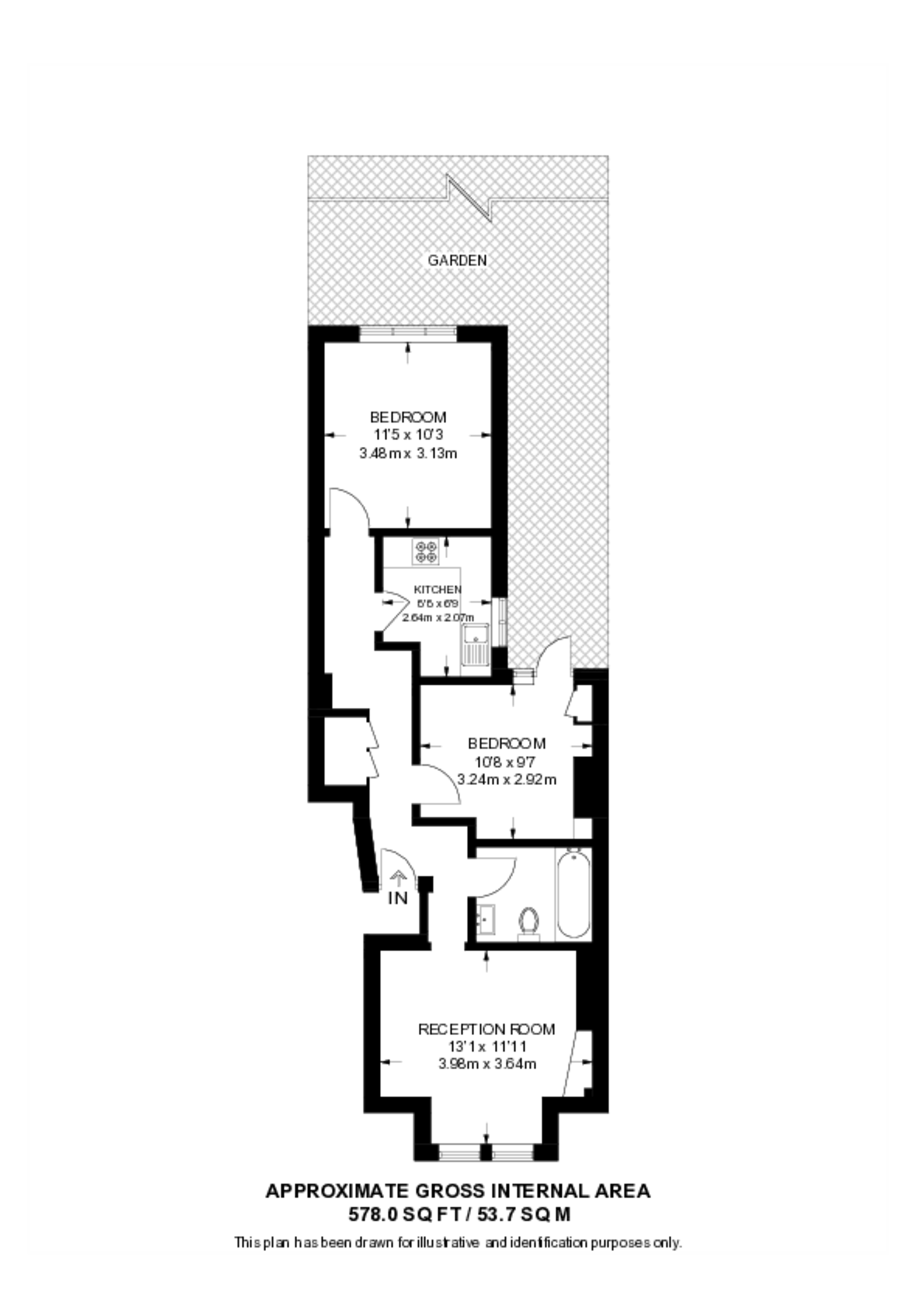 Belton Road, Dollis Hill floorplan
