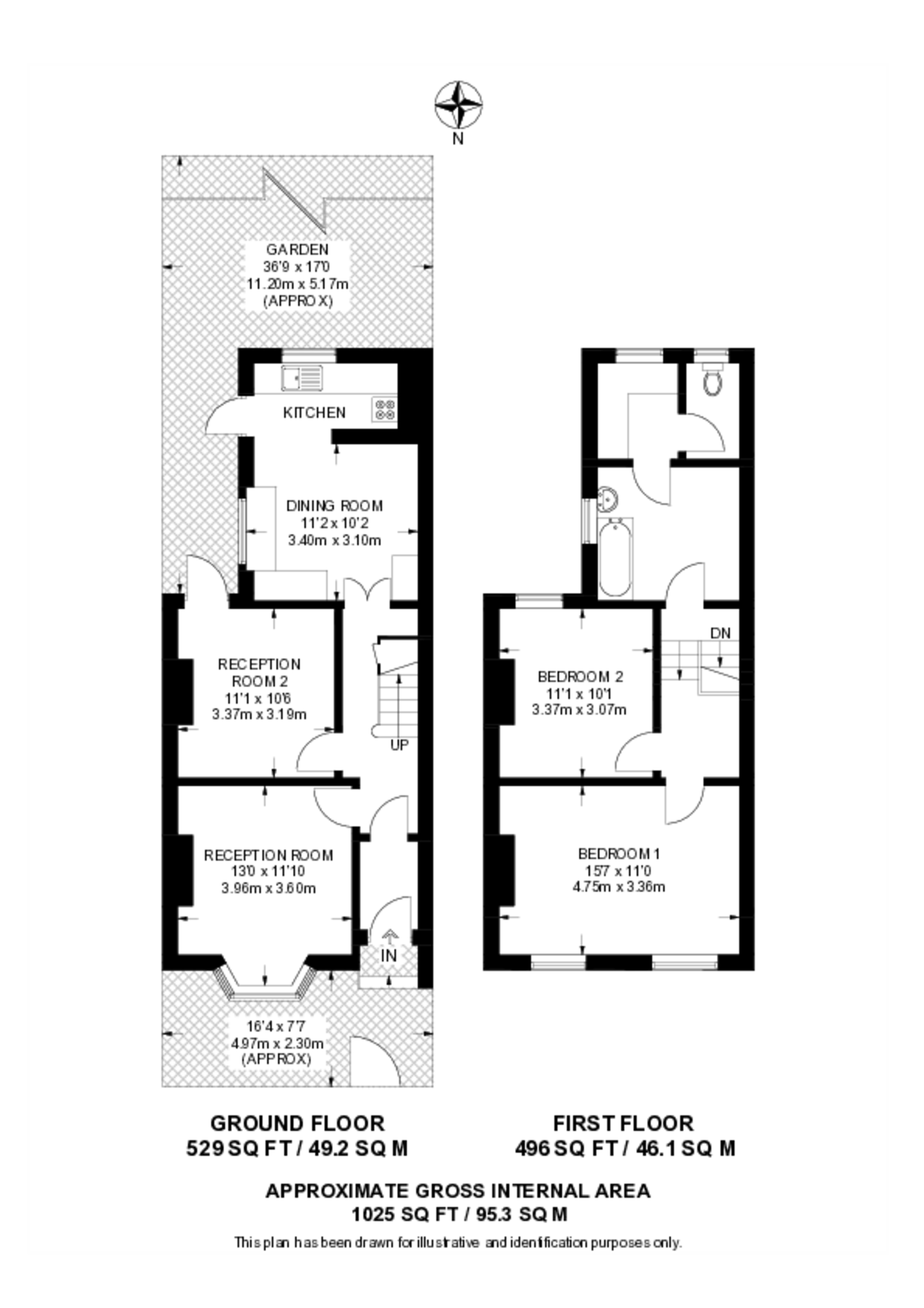 Pellatt Road, East Dulwich floorplan