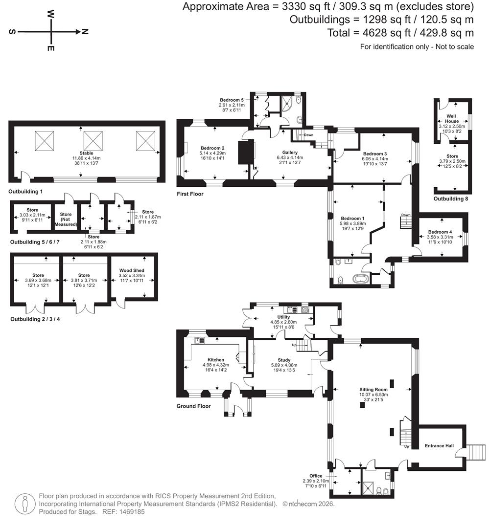 Penellick, Pelynt, Looe floorplan