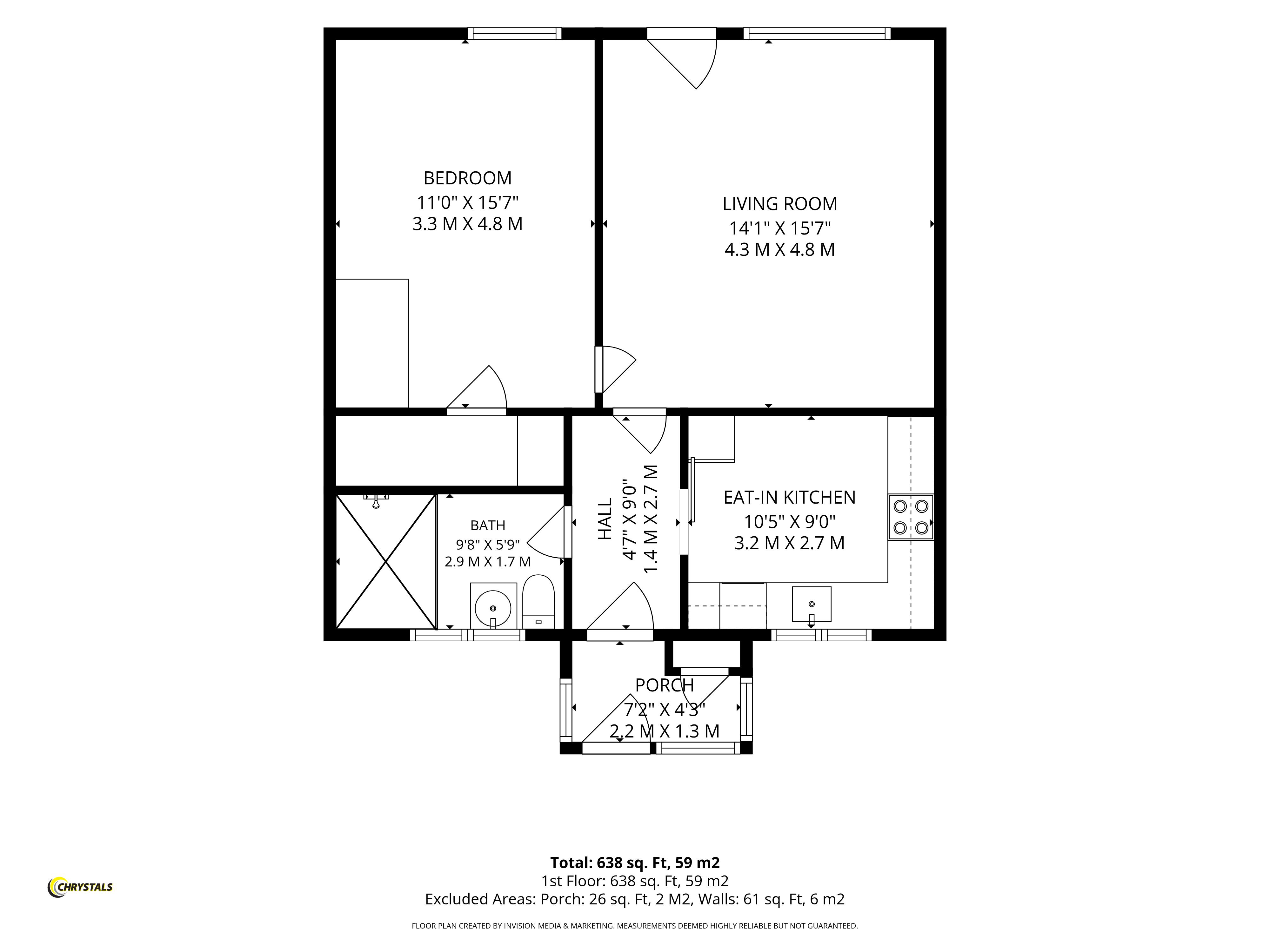 74 Ballamaddrell, 74 Ballamaddrell, Port Erin floorplan