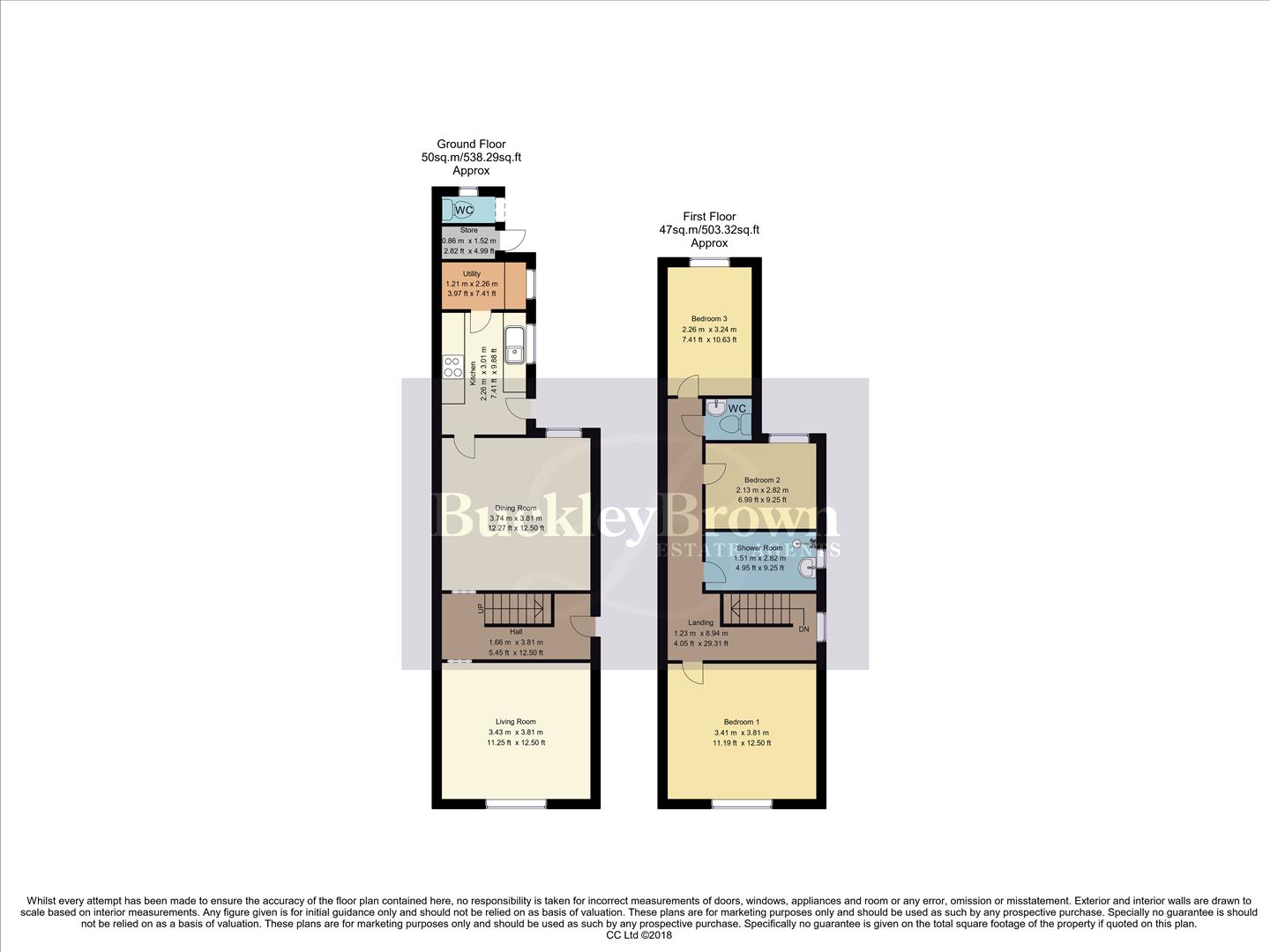 99, George Street, Mansfield floorplan