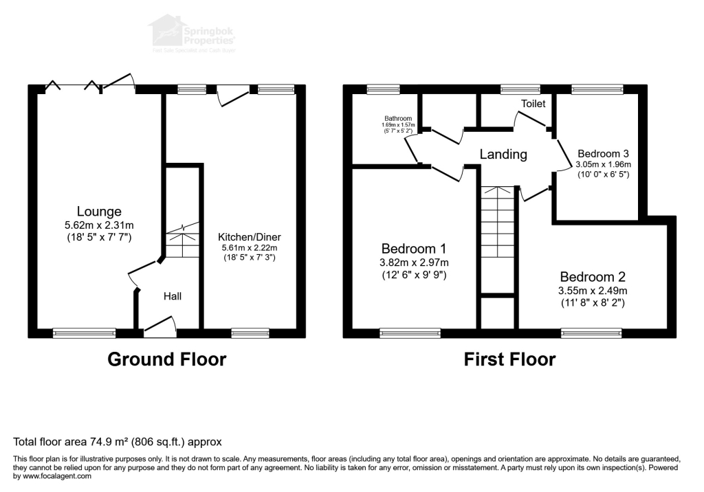 17, Arkle Crescent, Darlington floorplan