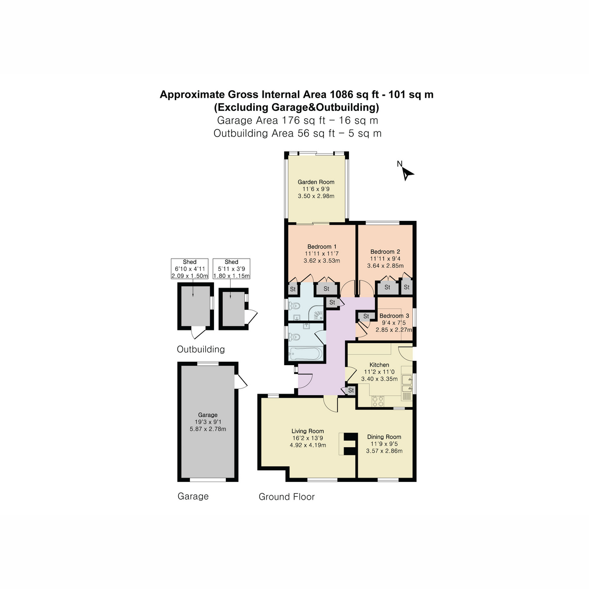 2c, Park Close, Didcot floorplan