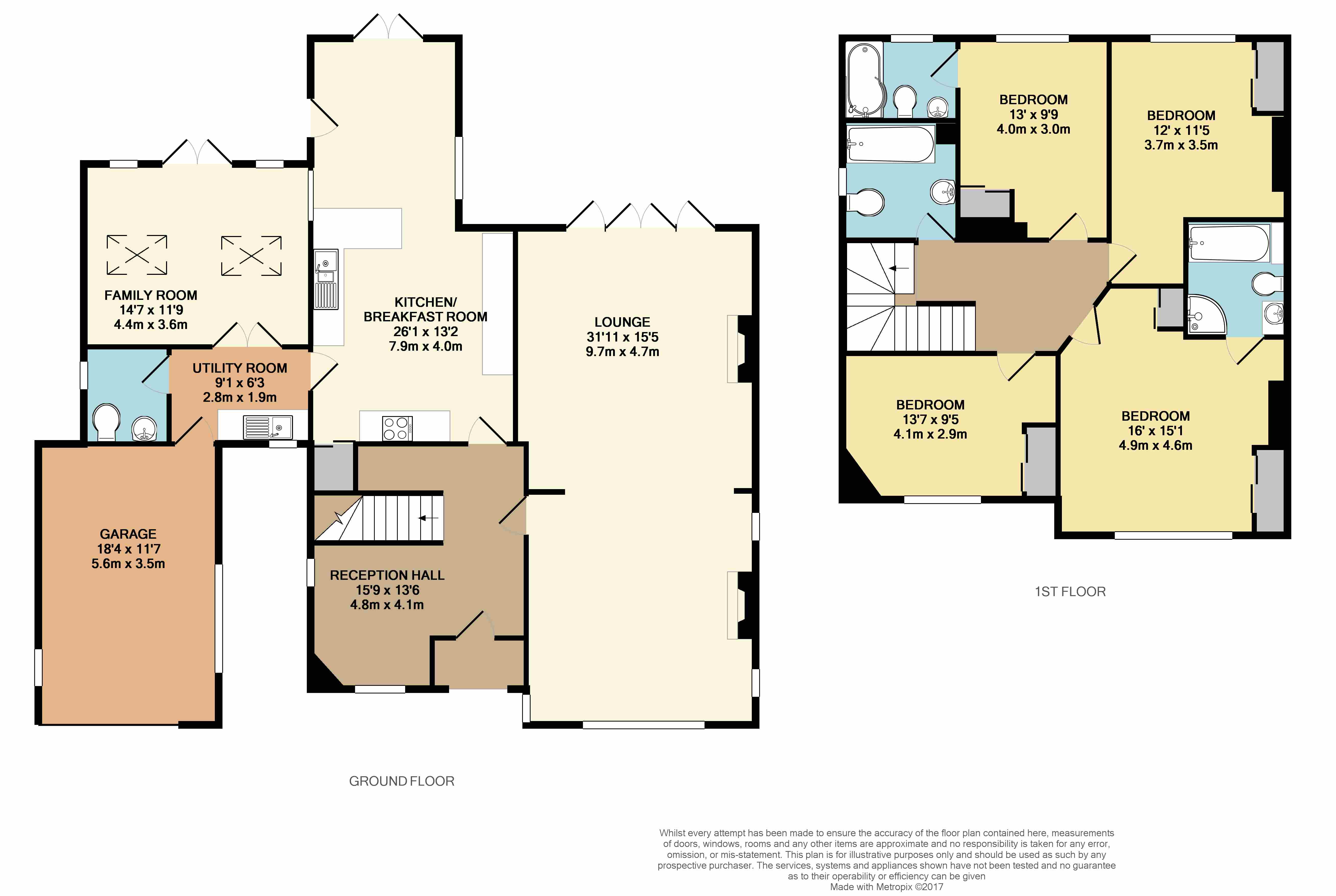 4 Bedrooms Detached house to rent in West Grove, Hersham, Walton-On-Thames KT12