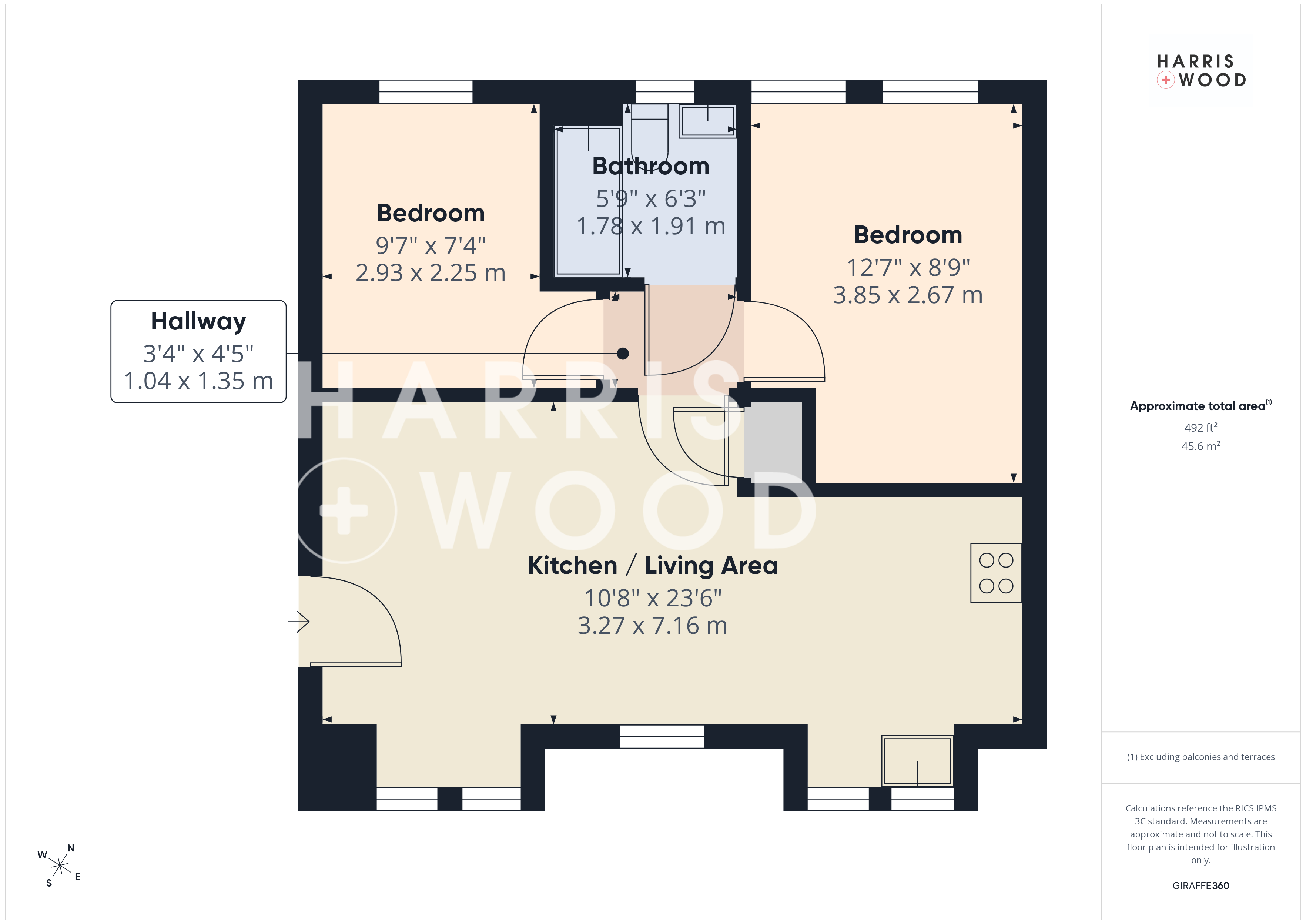 4 Abbey Court,, Meyrick Crescent, Essex floorplan