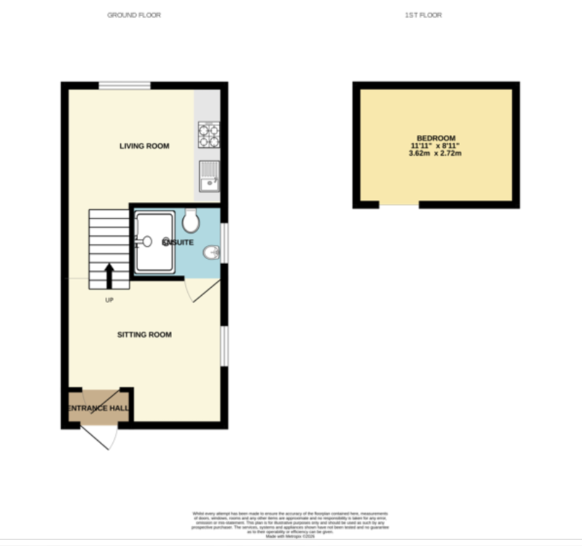 Flat 2,, 5 Carnarvon Road, Reading floorplan
