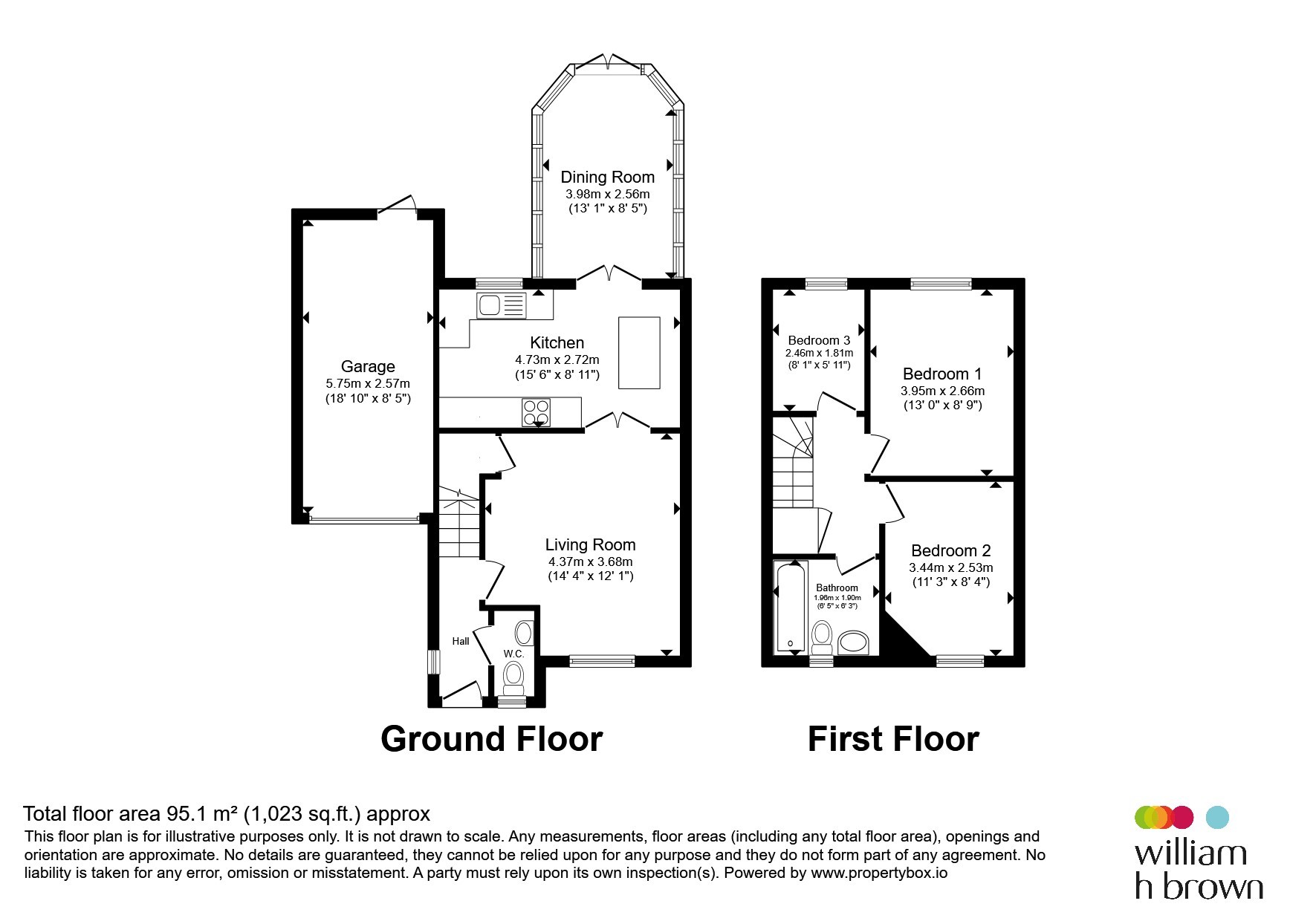 5, Oak Eggar Chase, Ipswich floorplan