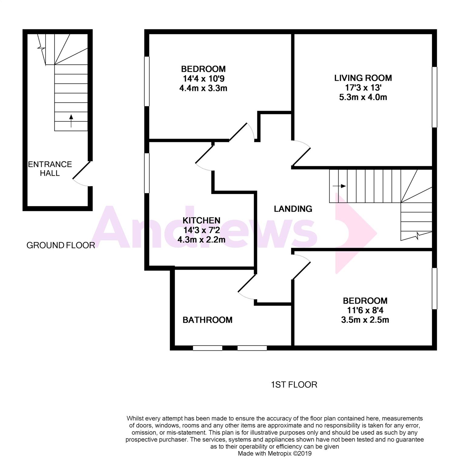 2 Bedrooms Maisonette to rent in Talbot Road, Carshalton, Surrey SM5