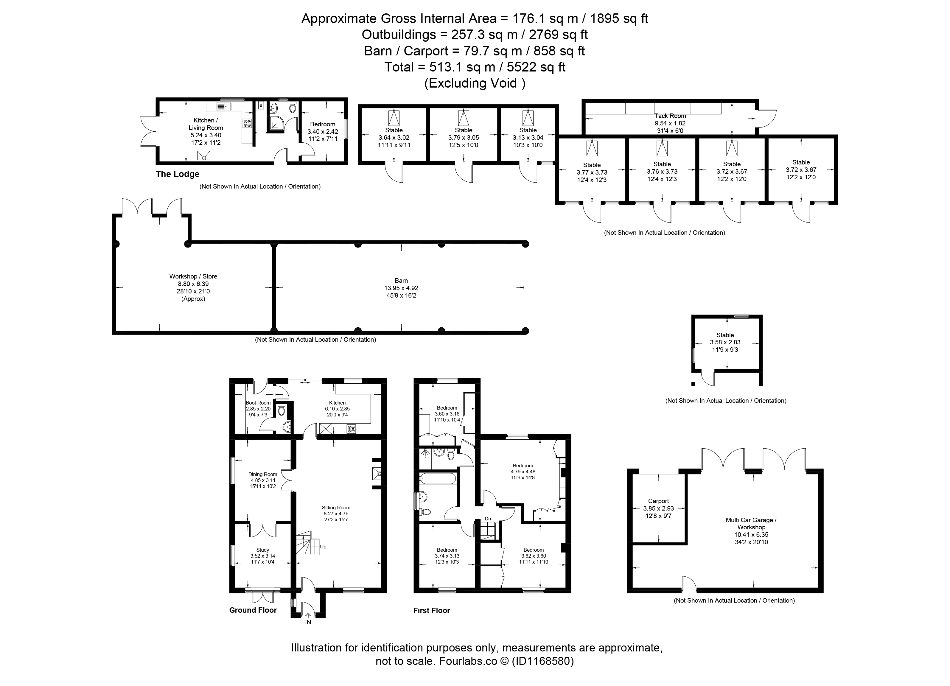 131, London Road, Bristol floorplan