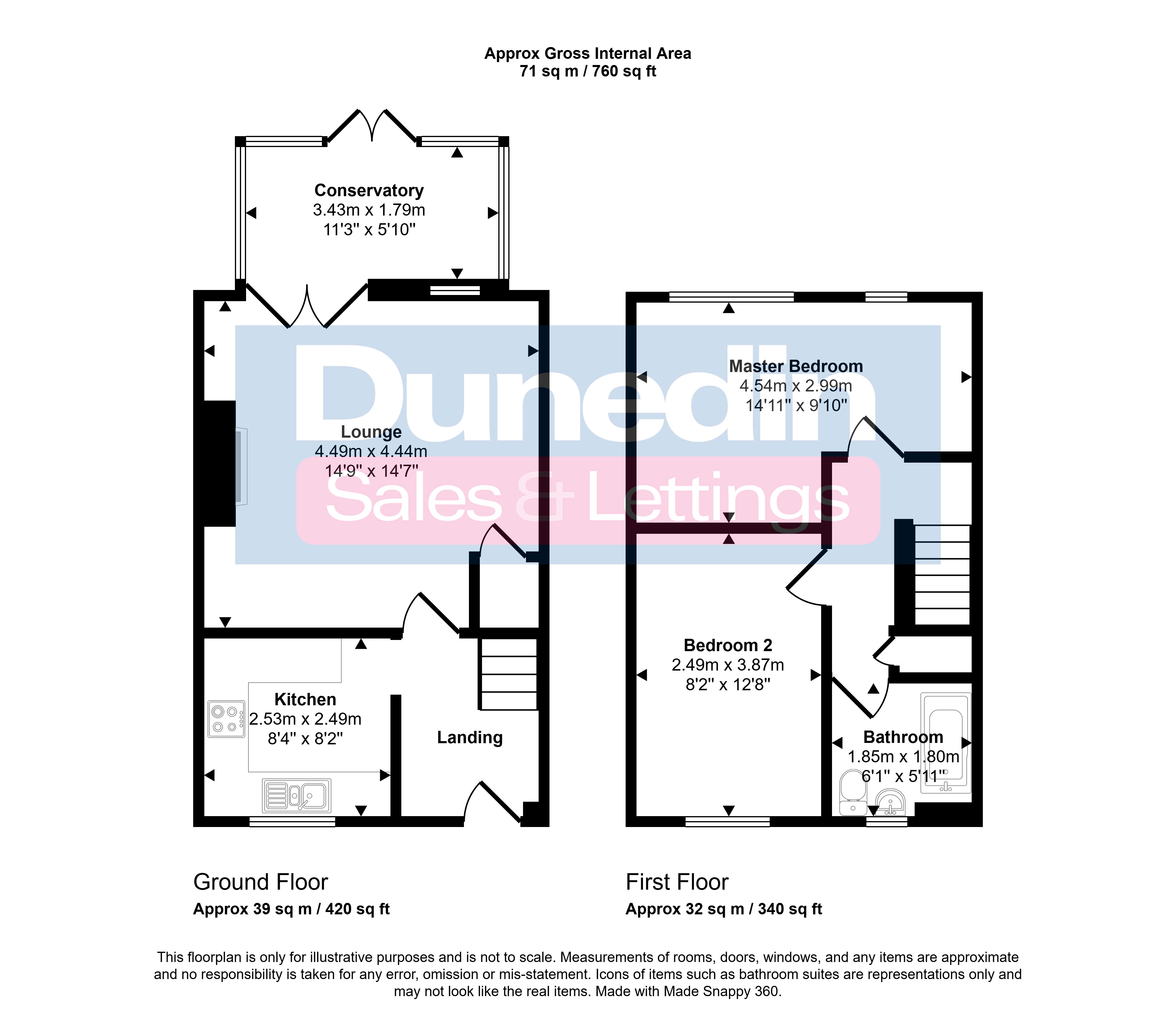 15, Forsythia Close, Birmingham floorplan