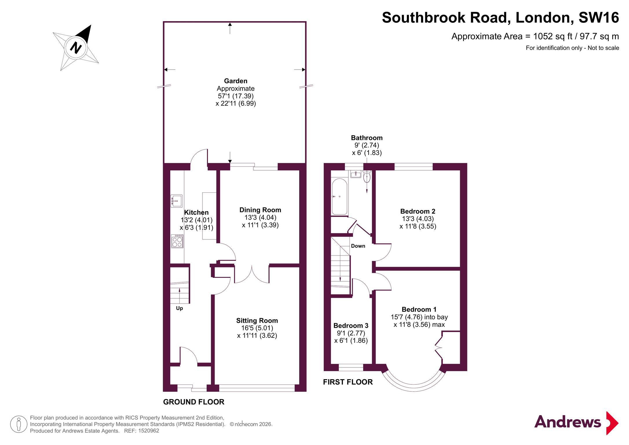 35, Southbrook Road, London floorplan