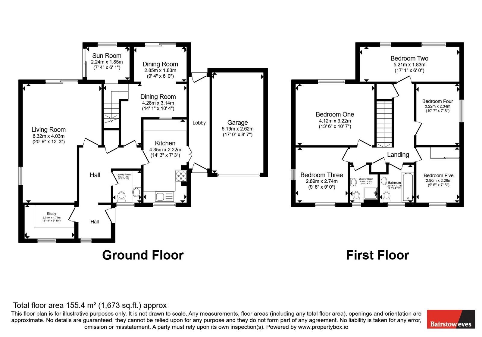 1, Stonham Avenue, Essex floorplan