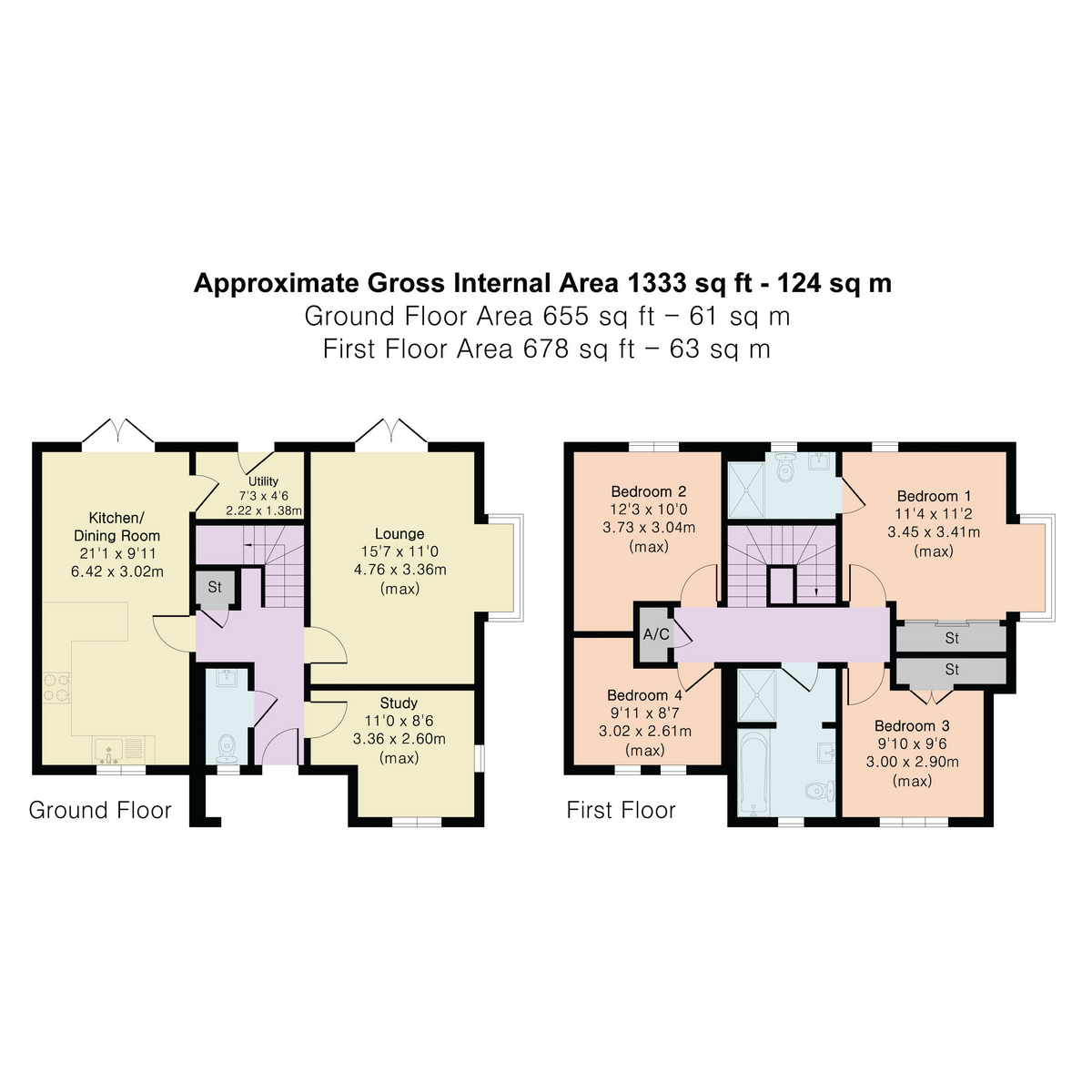 11, Ash Crescent, Harwell floorplan