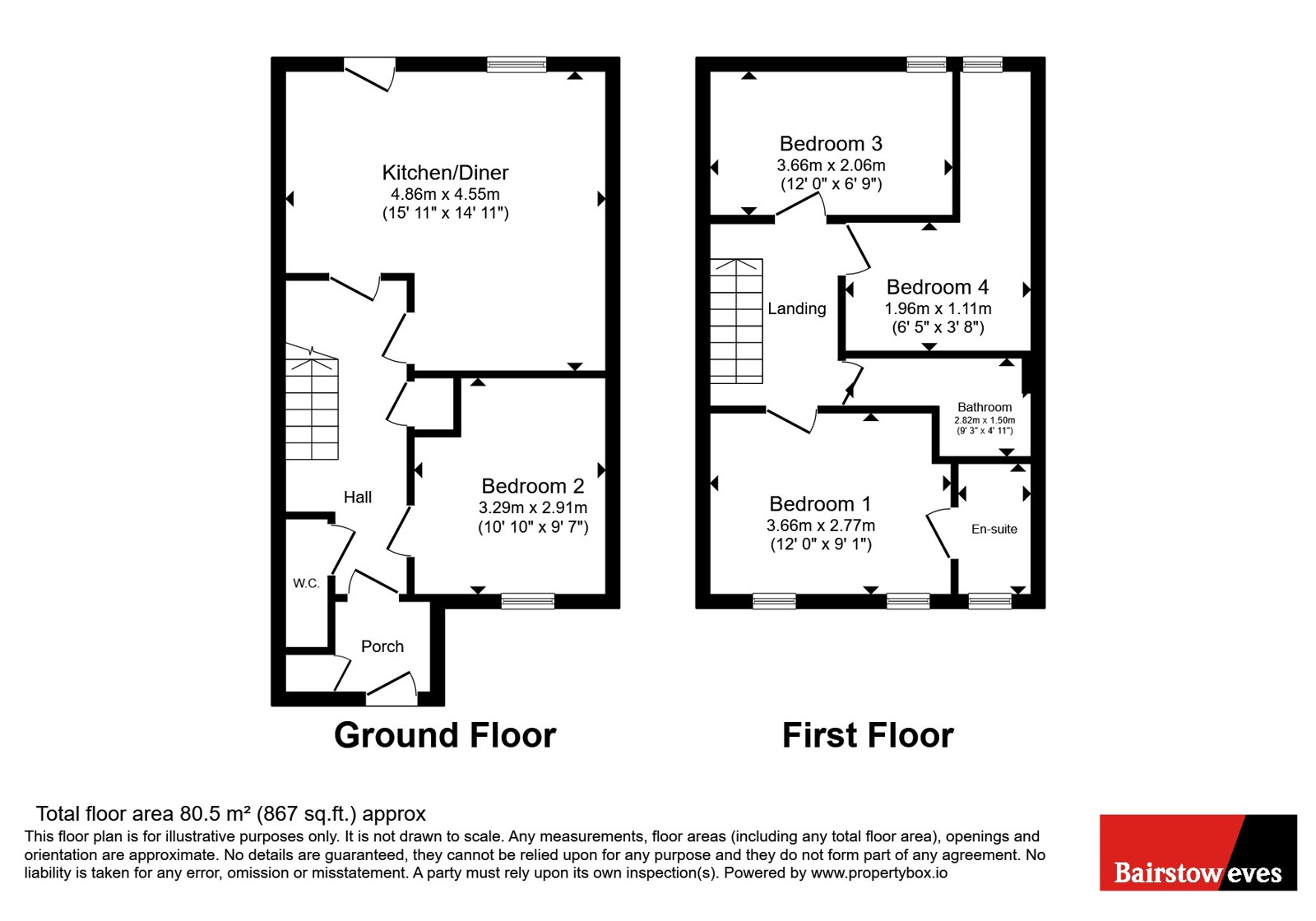58, Foxglove Road, Essex floorplan