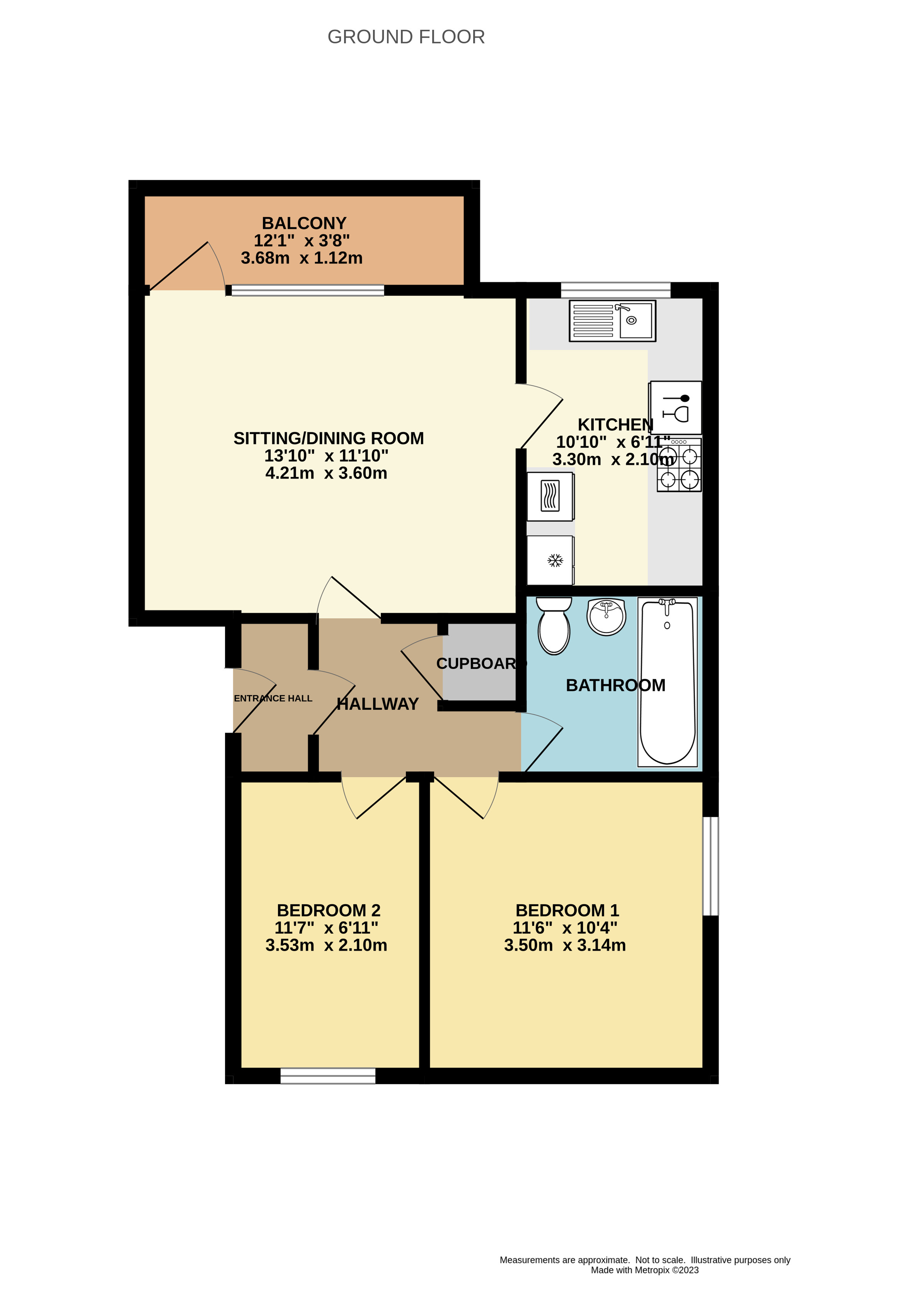 31, Melcombe Court, Bath floorplan