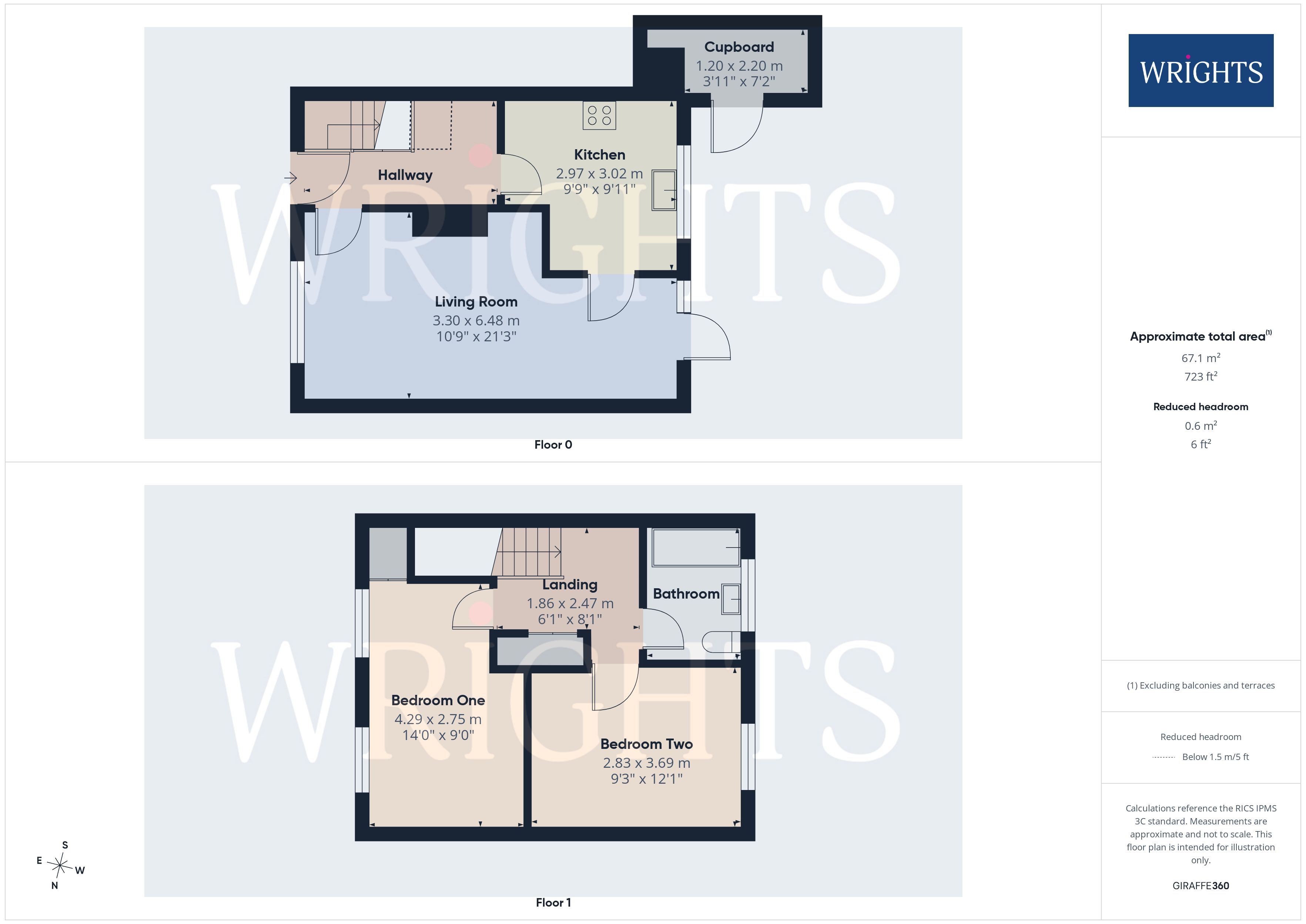 50, Willow Way, Hatfield floorplan