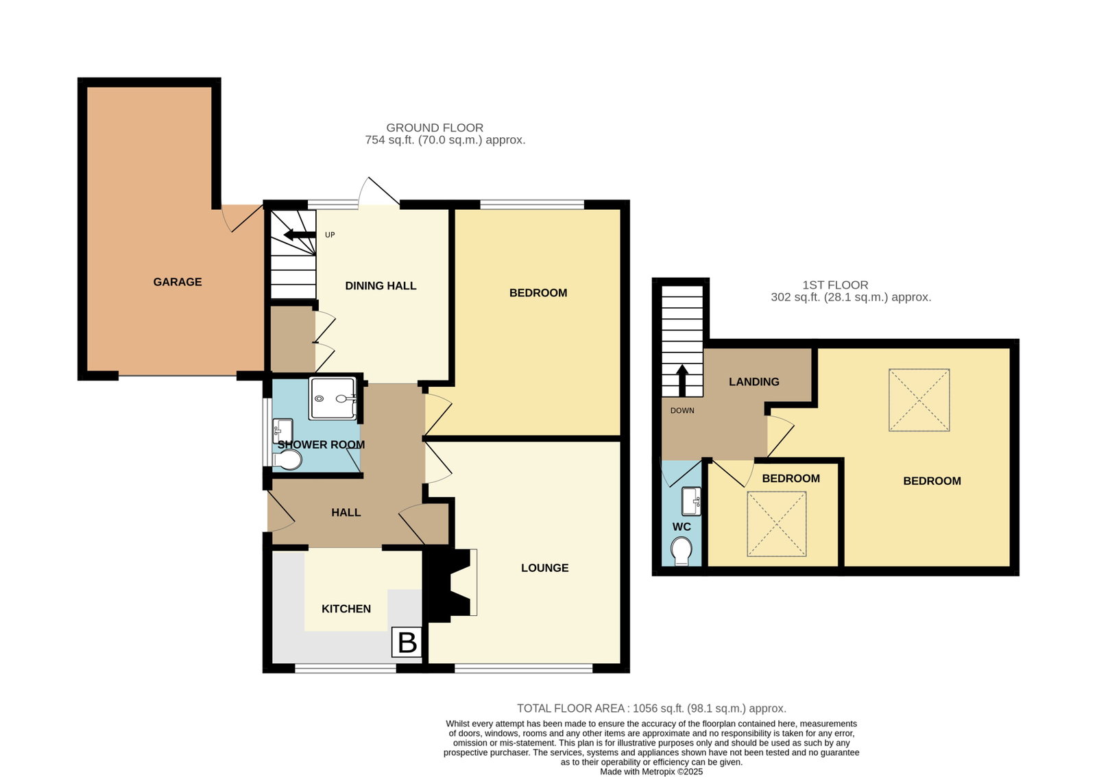 76, Church View Gardens, Stourbridge floorplan