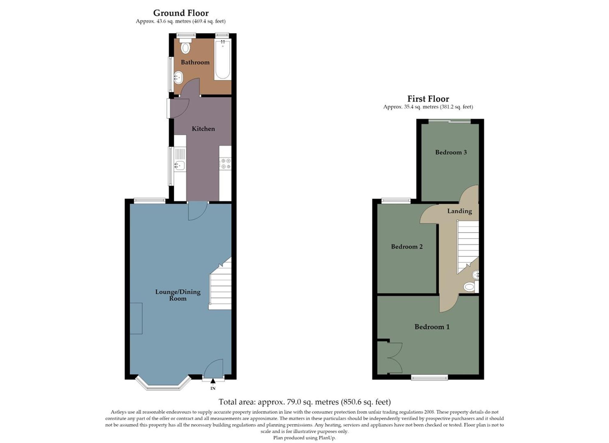 6, Thistleboon Road, Swansea floorplan