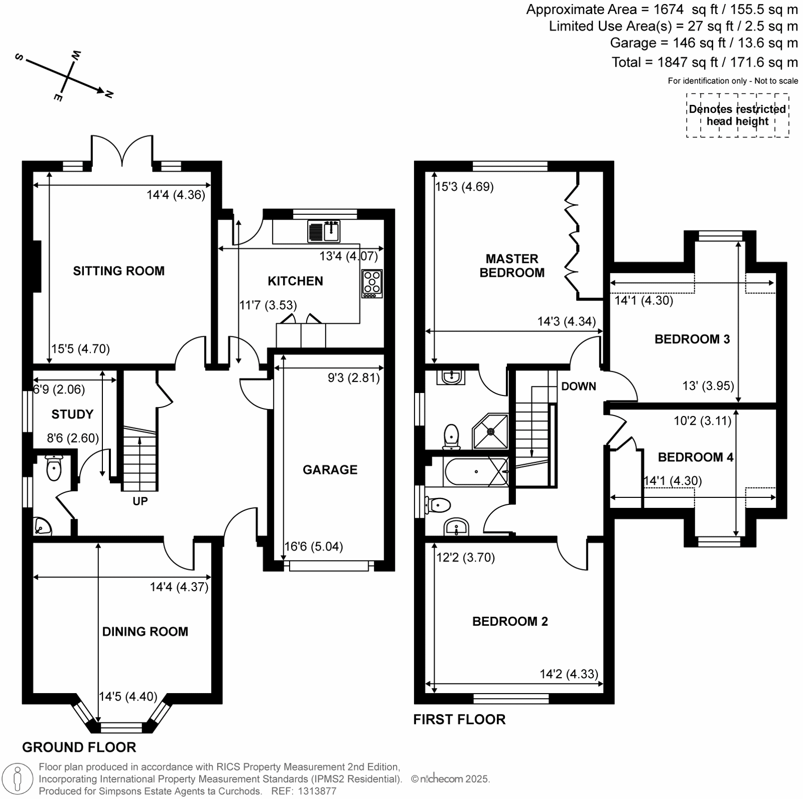 Chestnut Cottage,, Westwood Lane, Normandy floorplan