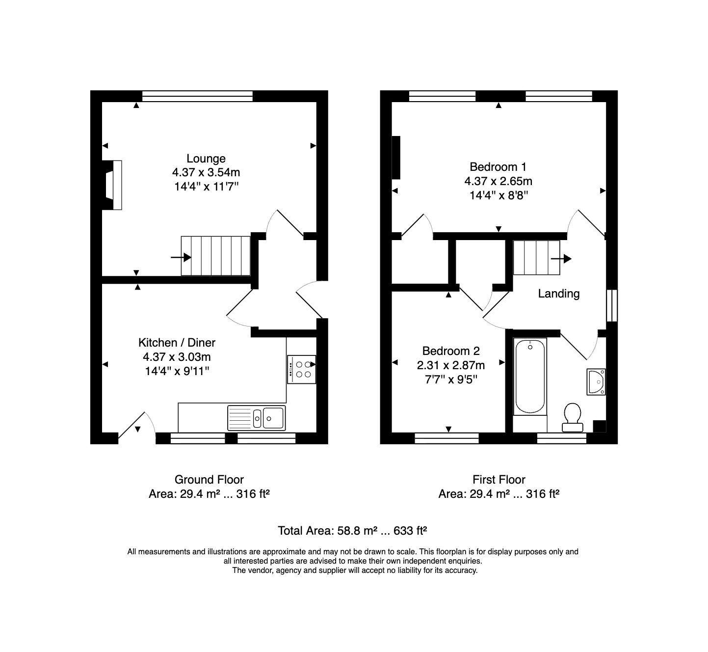 9, Penrith Avenue, Loughborough floorplan