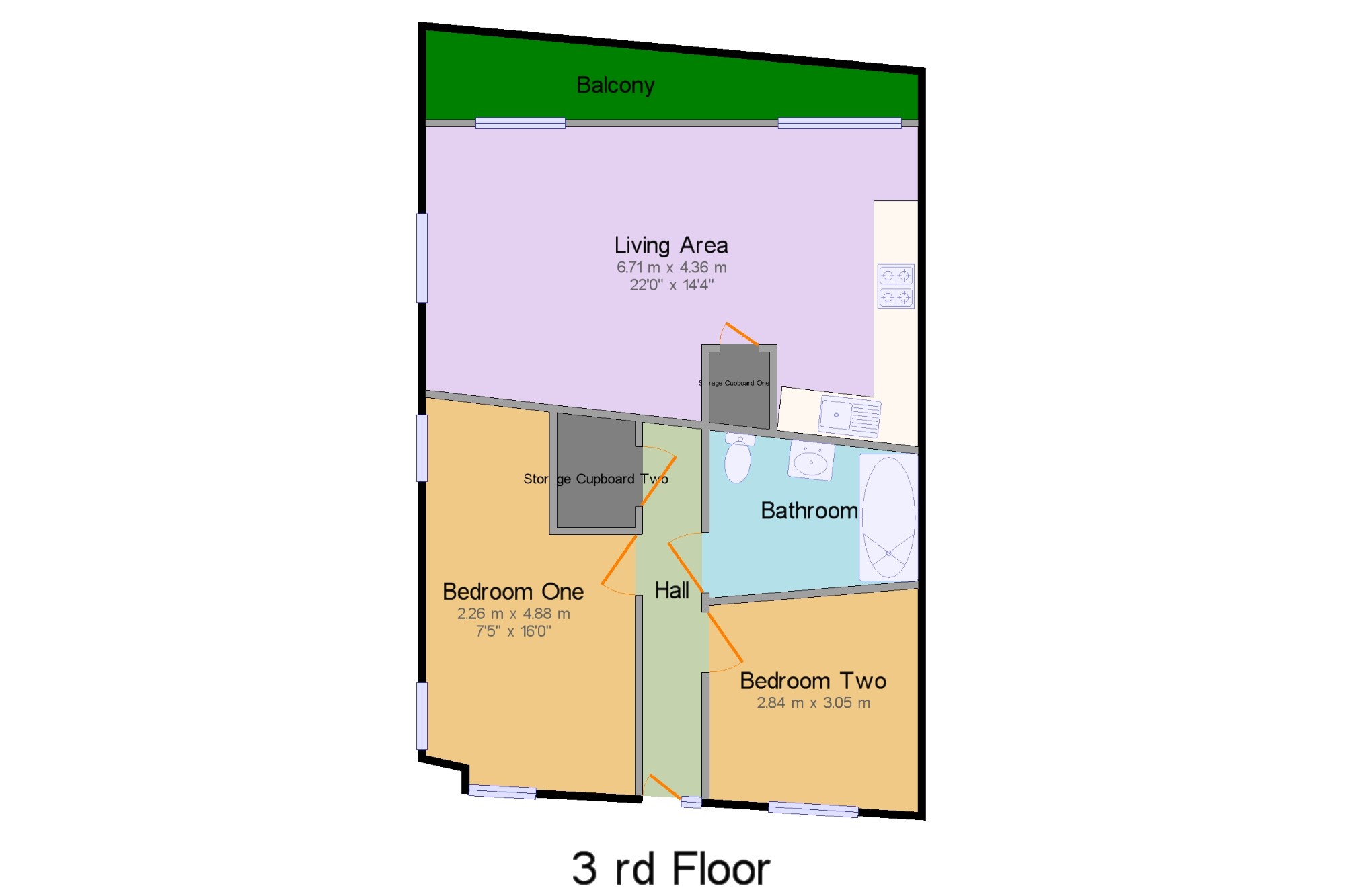 2 Bedrooms Flat for sale in Trinity Court, 44 Higher Cambridge Street, Manchester, Greater Manchester M15