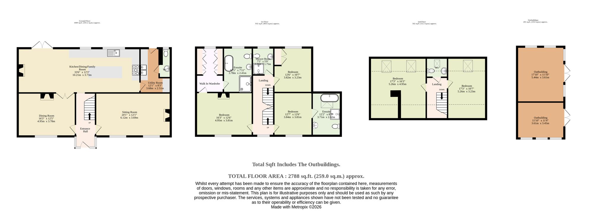 The Hollies Kings Loke, Great Yarmouth floorplan