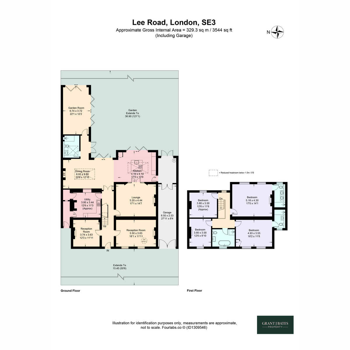 117, Lee Road, London floorplan