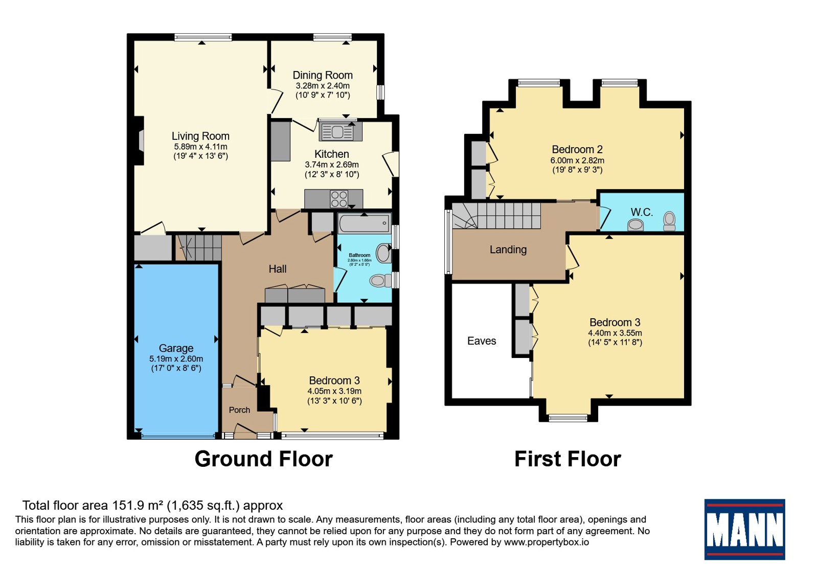 292, Worsley Bridge Road, Beckenham floorplan