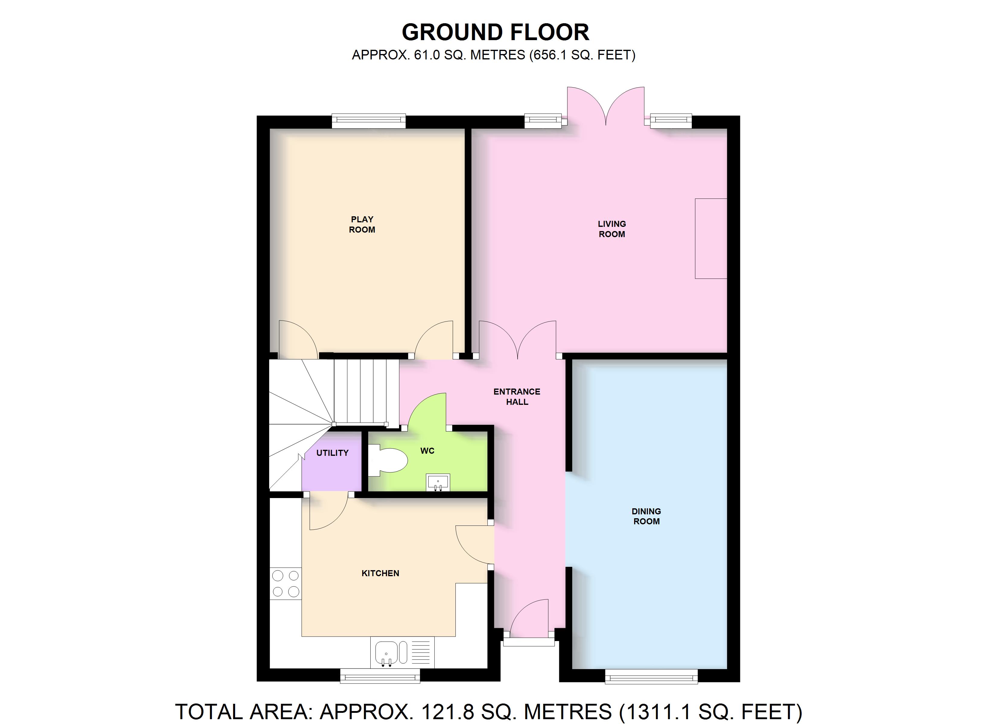 4 Bedrooms Detached house for sale in Faithfull Close, Bracknell, Berkshire RG42