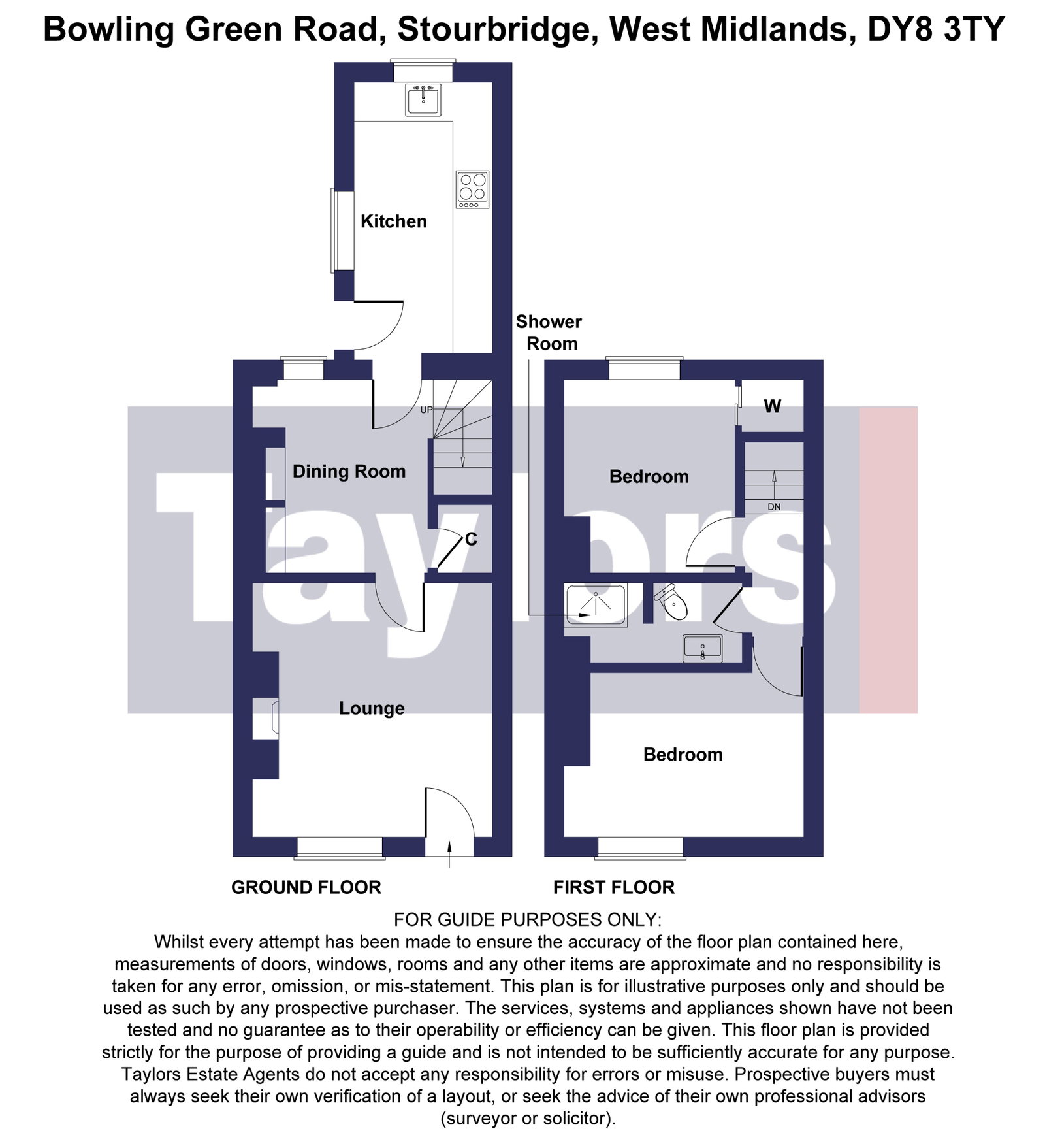 37, Bowling Green Road, Stourbridge floorplan